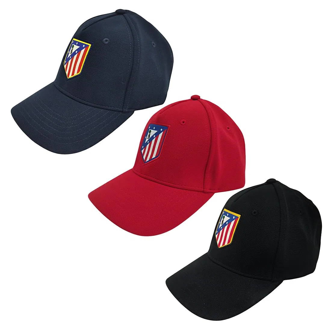 Gorra Oficial de Equipos de Fútbol, Equipación Oficial, Regalo de Equipación de Fútbol, Madrid, Atlético