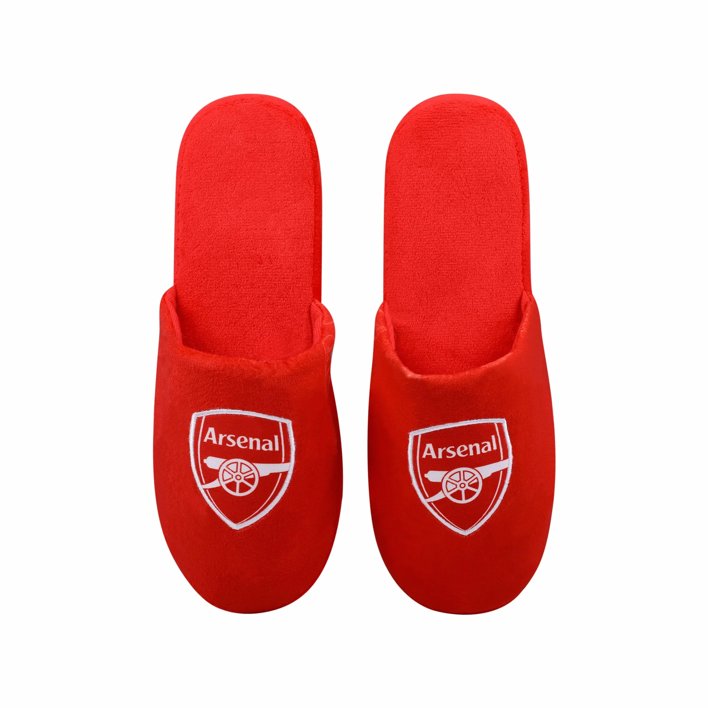 FOCO Zapatillas de fútbol con licencia oficial del Arsenal FC, color dividido, talla S 6-7, Arsenal FC, 40/41 EU