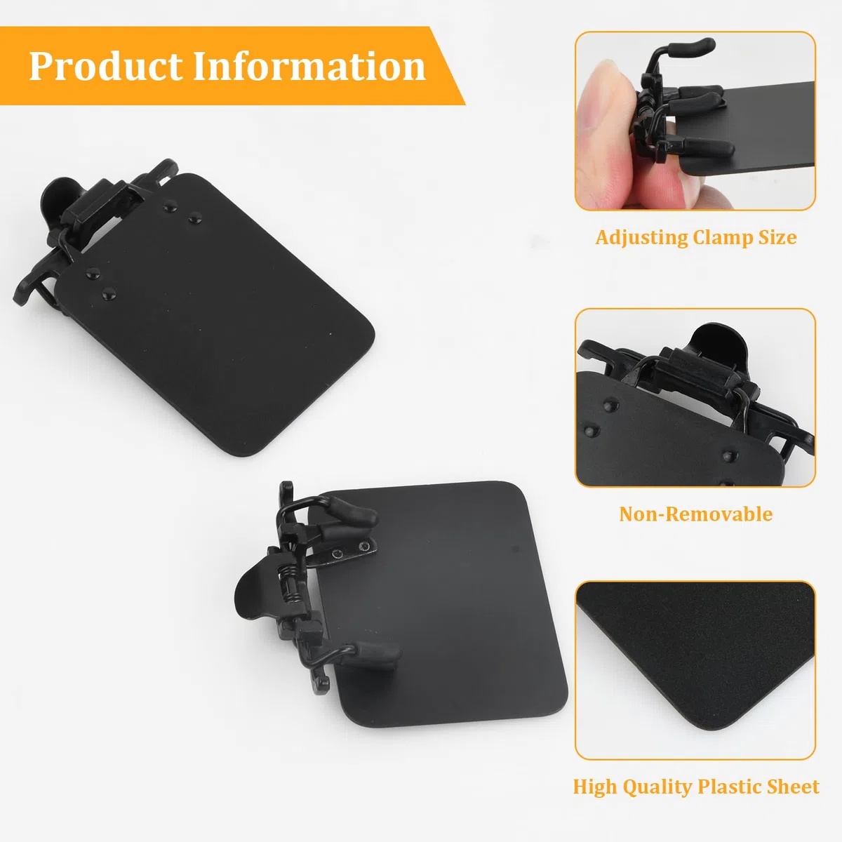 2 Pcs Parche para Gafas de Tiro 4x5cm, Precisión y Oclusor, Clip en Máscara de Ojos, Asistencia de Objetivo para Disparo y Tiro con Arco