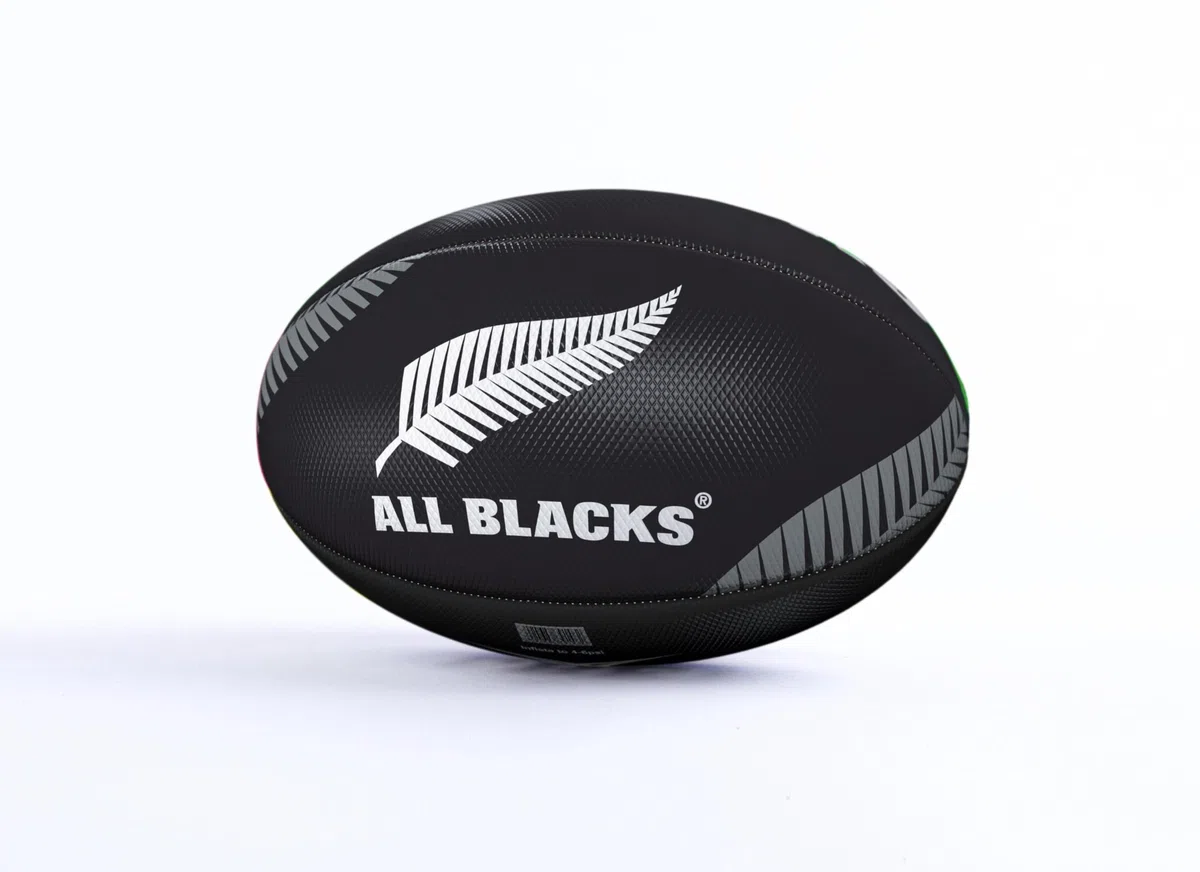 Gilbert- Balon Rugby Playa All Blacks Surf, Talla 5