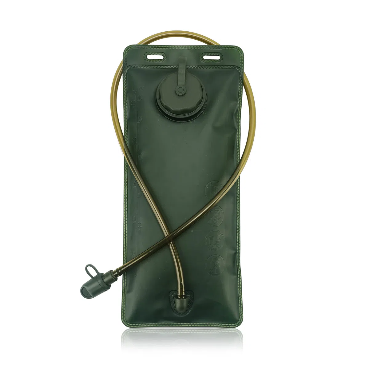 Mardingtop Bolsa de hidratación de 2,5 l, bolsa de agua para exteriores, calidad militar, depósito de agua, ideal para todas las actividades como ciclismo, senderismo, escalada, camping