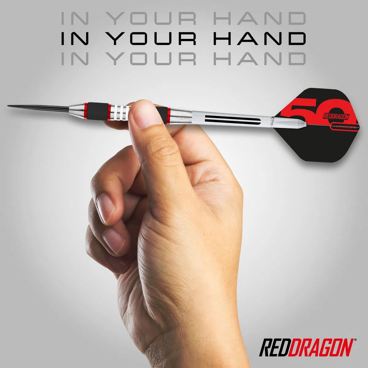 RED DRAGON Axis- Dardos de Acero con Plumas, Eje de Dardos