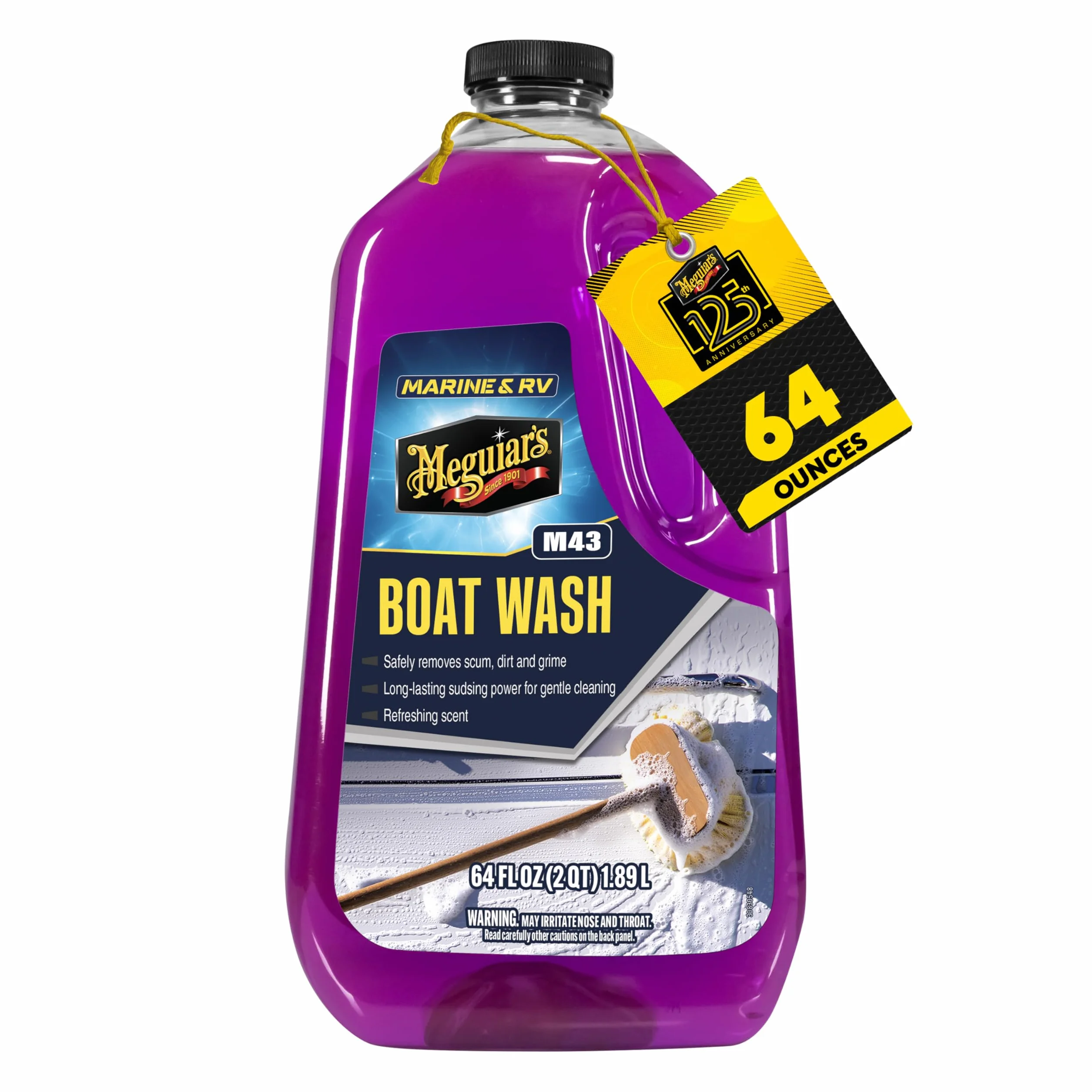 Meguiar's M4364EU Boat wash 1,89 litros - Champú gama marina para embarcaciones