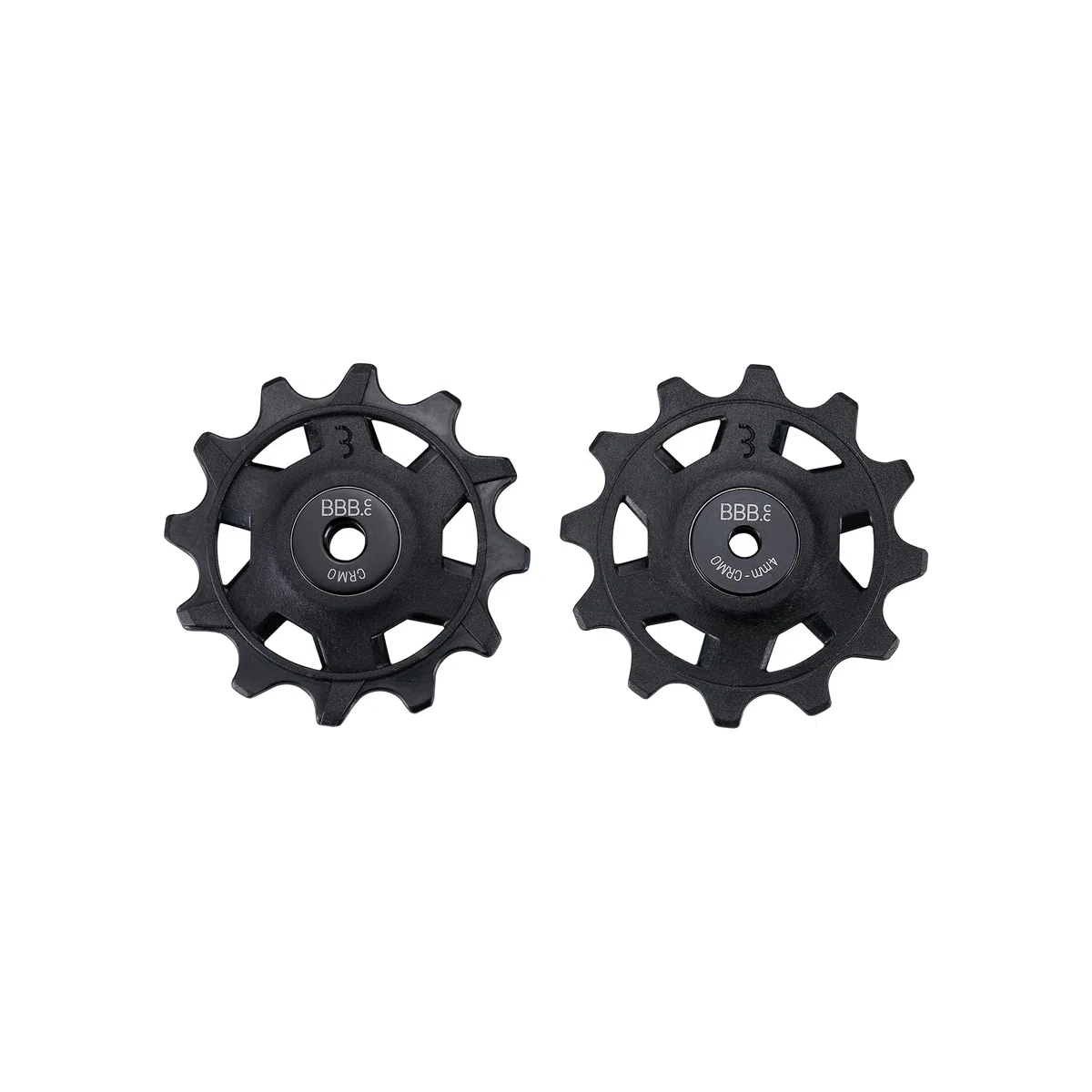 BBB Ruedas de polea de ciclismo RollerBoys 12T SR | Compatible con SRAM | Material compuesto de alto rendimiento | Grupos de 12 velocidades | Ruedas jockey de desviador duraderas y eficientes | BDP-10