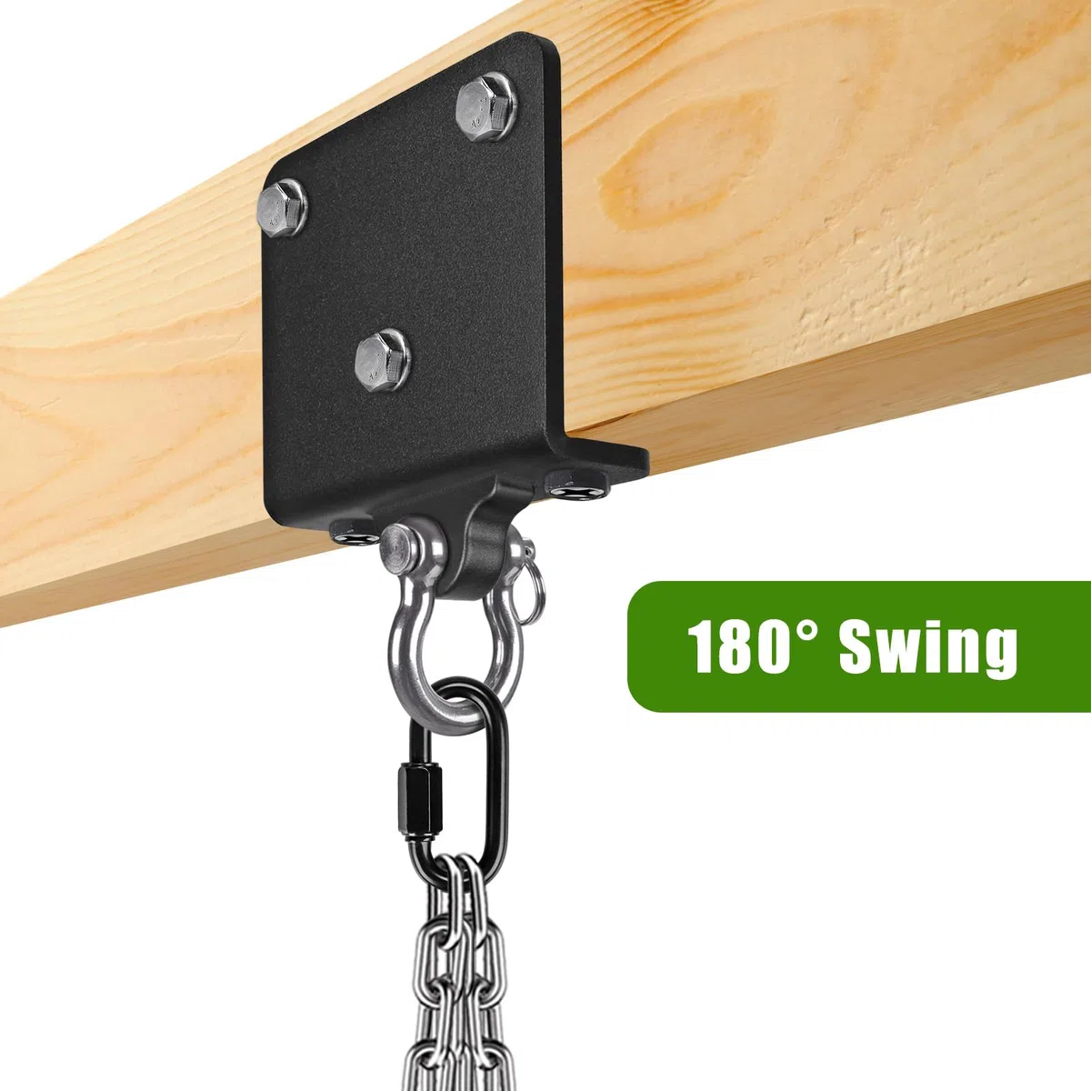 BeneLabel Soporte para Saco de Boxeo, Soporte para Viga, Gancho para Colgar Saco Pesado, Hardware para Ejercicios de Velocidad, Entrenamiento de Muay Thai, Hamaca Oscilante, 1000 Libras