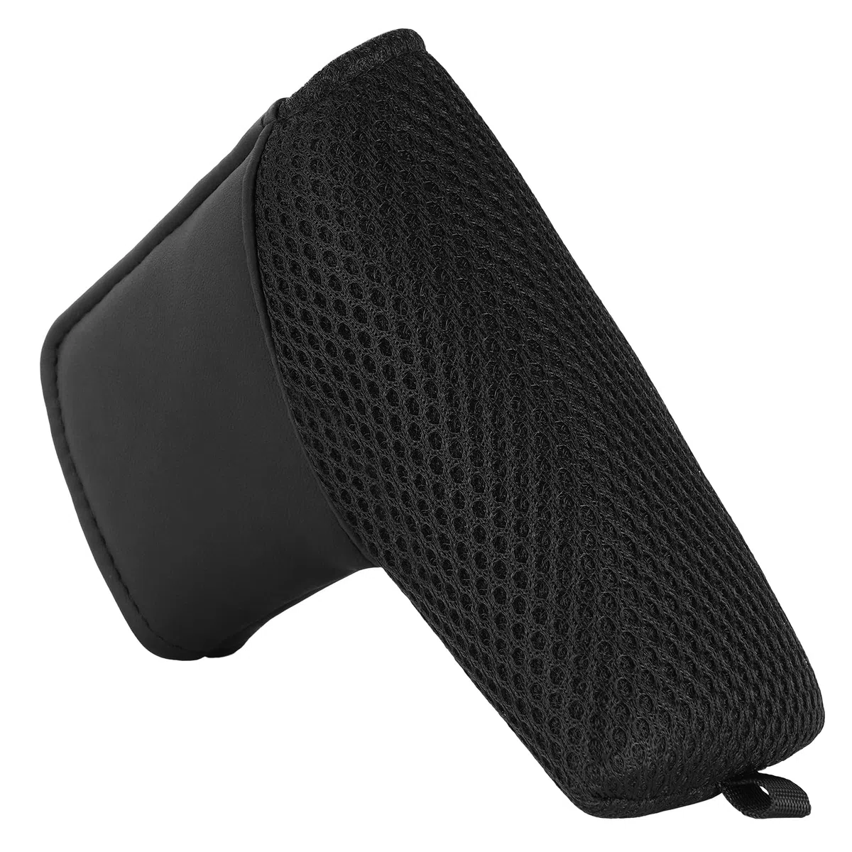 Cubierta de cabeza de putter tipo ping para hoja de golf, peso ligero, cierre magnético/Magictape, piel sintética negra y protector de palo de golf de malla, apto para Scotty Taylormade Odyssey