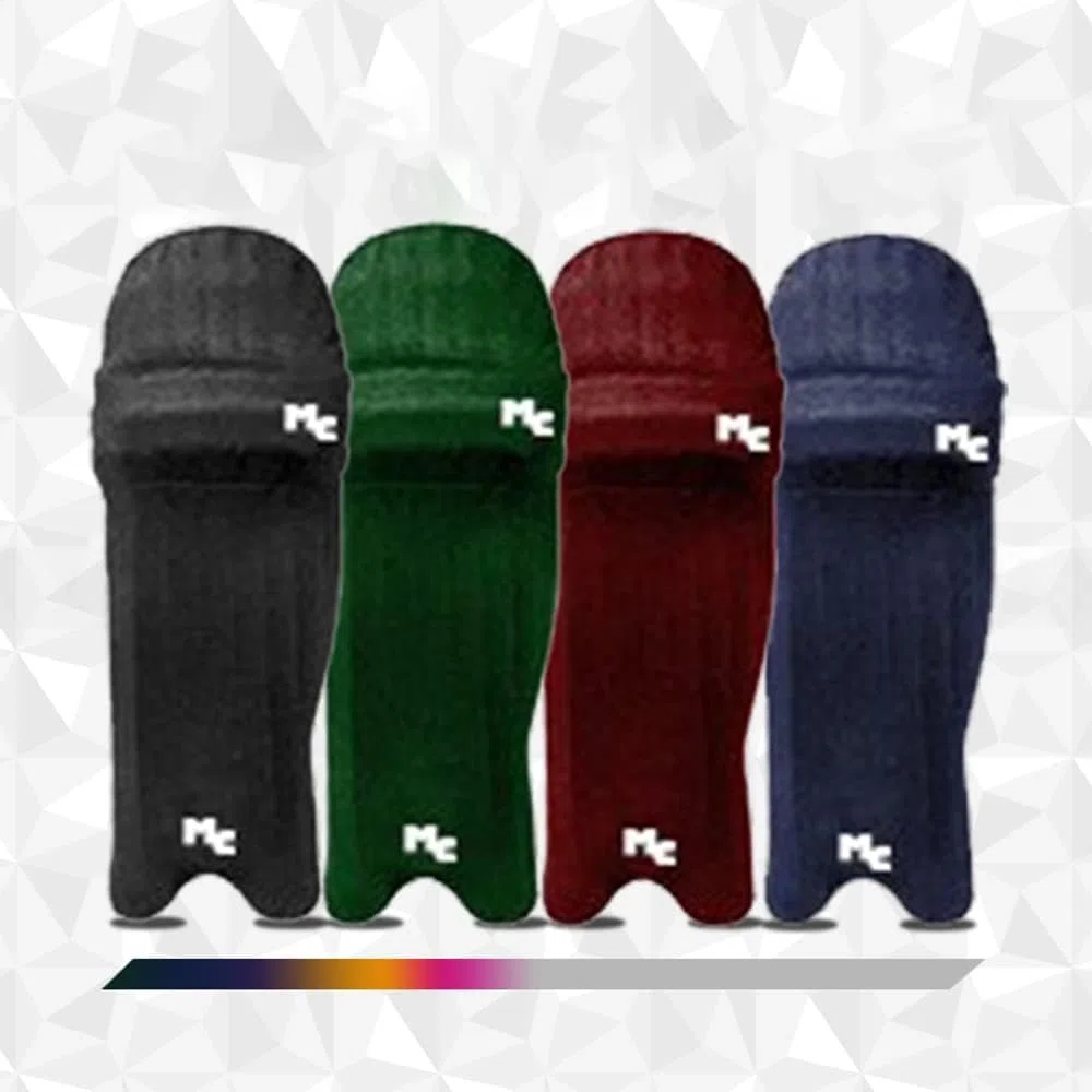 Mars Cricket Pad Covers for Legguards - One Size, Adults, Juniors,, Navy, Black, Green, Maroon