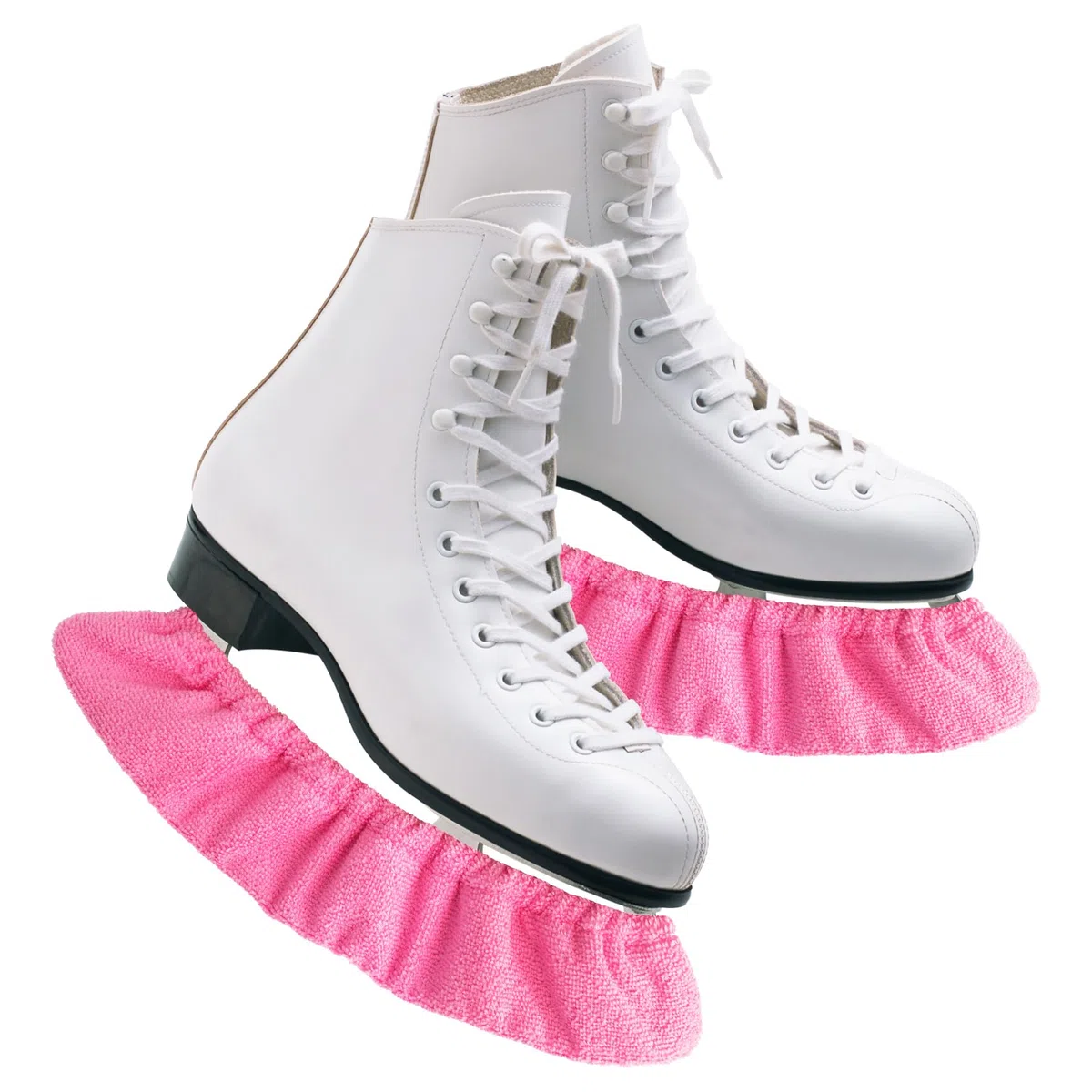 Cuayaes Protectores de patinaje sobre hielo, fundas suaves para cuchillas de patinaje sobre hielo, protectores de patinaje artístico, protectores de patinaje artístico para jóvenes, cubierta