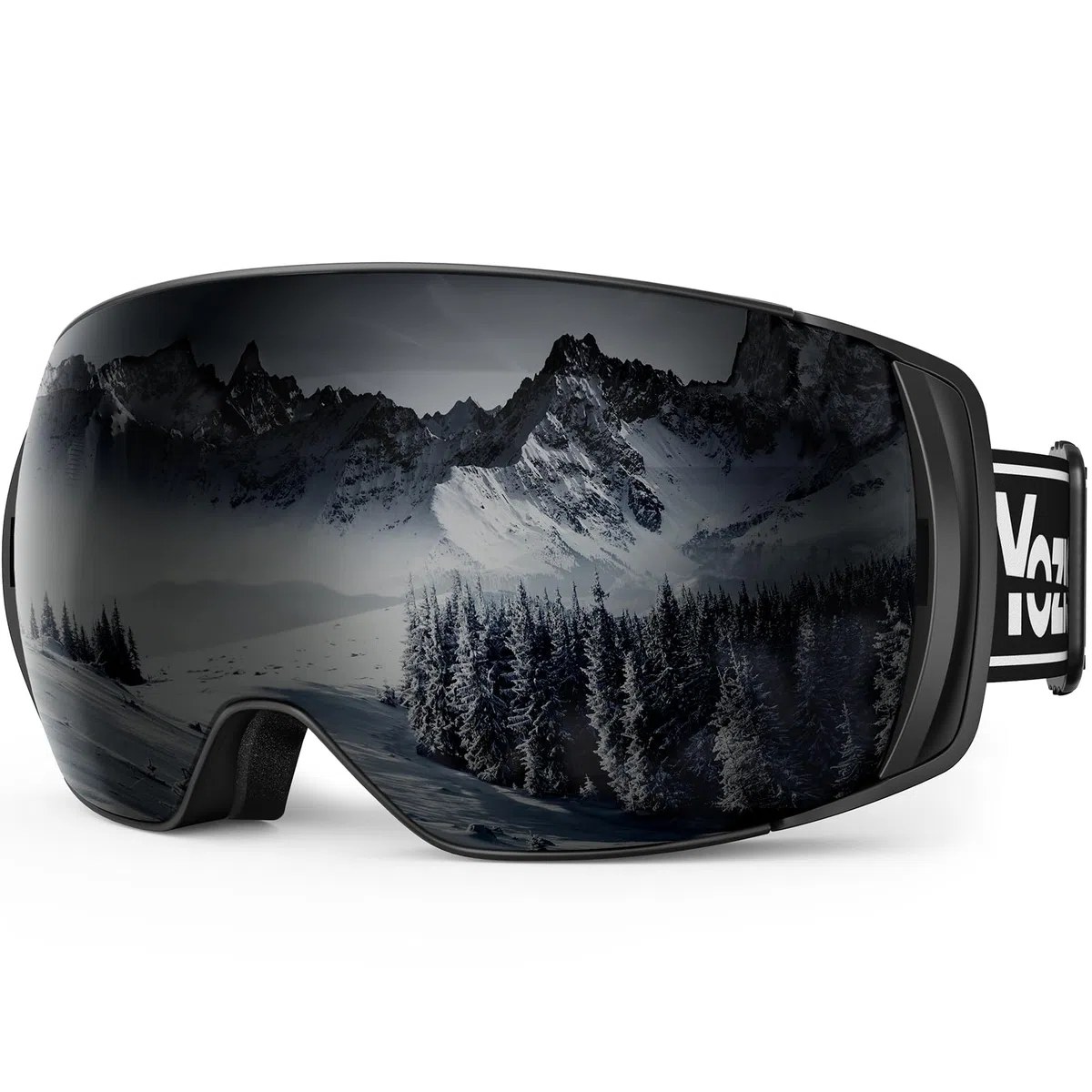 Gafas de esquí,Gafas de snowboard con protección UV400,OTG Gafas de esquí para usuarios de gafas,antiempañamiento gafas de esquí para snowboard