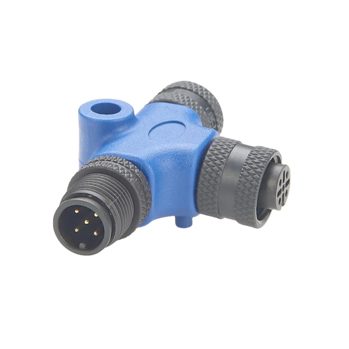 NMEA 2000 N2k Tee T Conector IP67 Micro-Change M12 5Pin Rosca Marina macho a hembra Cable adaptador para Garmin Lowrance Simrad B&G Navico Maretron Networks Barco Yate Ship
