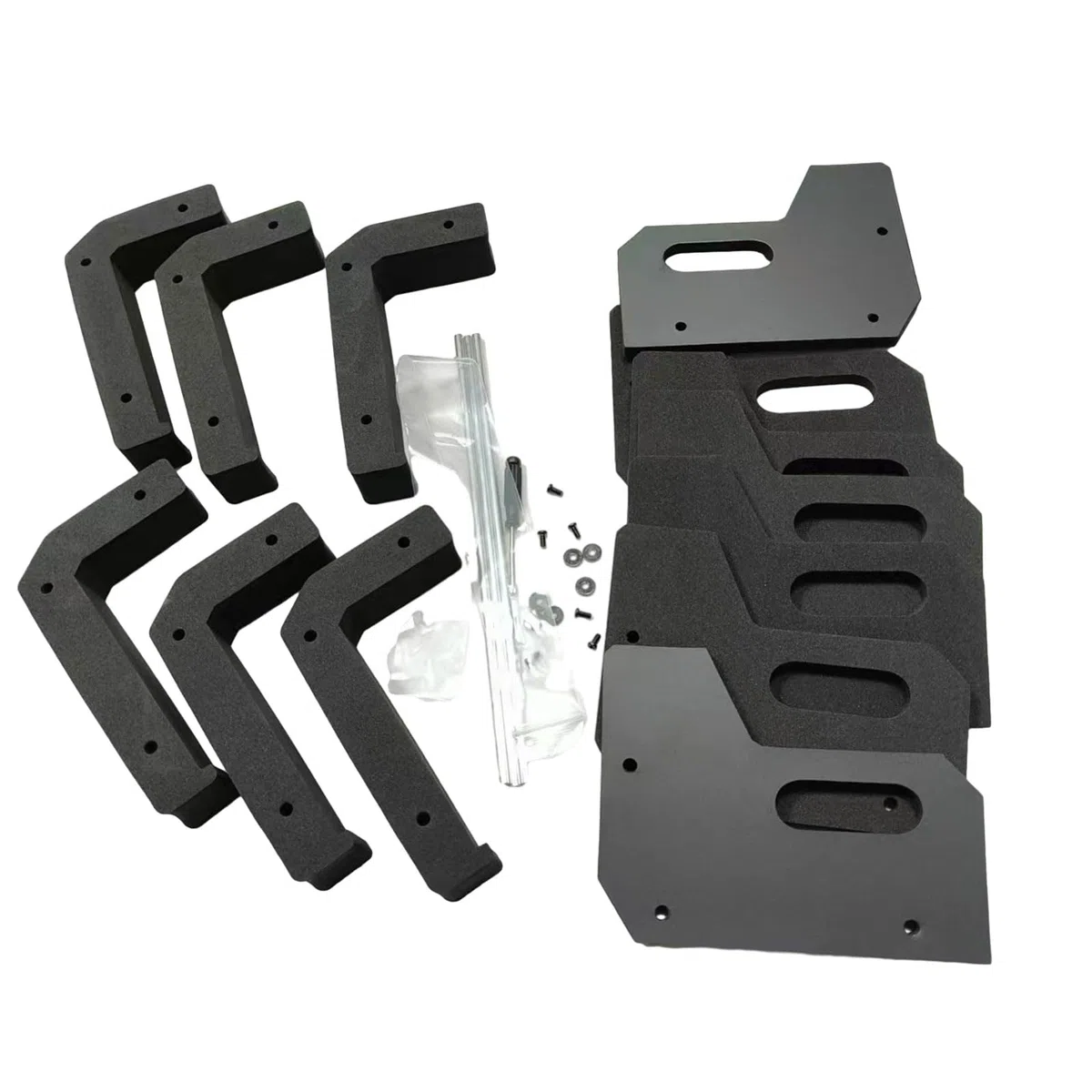 Estante compacto de espuma EVA para almacenamiento de pistolas, 6 ranuras, soporte de exhibición para armas, organizadores de gabinete, fundas protectoras