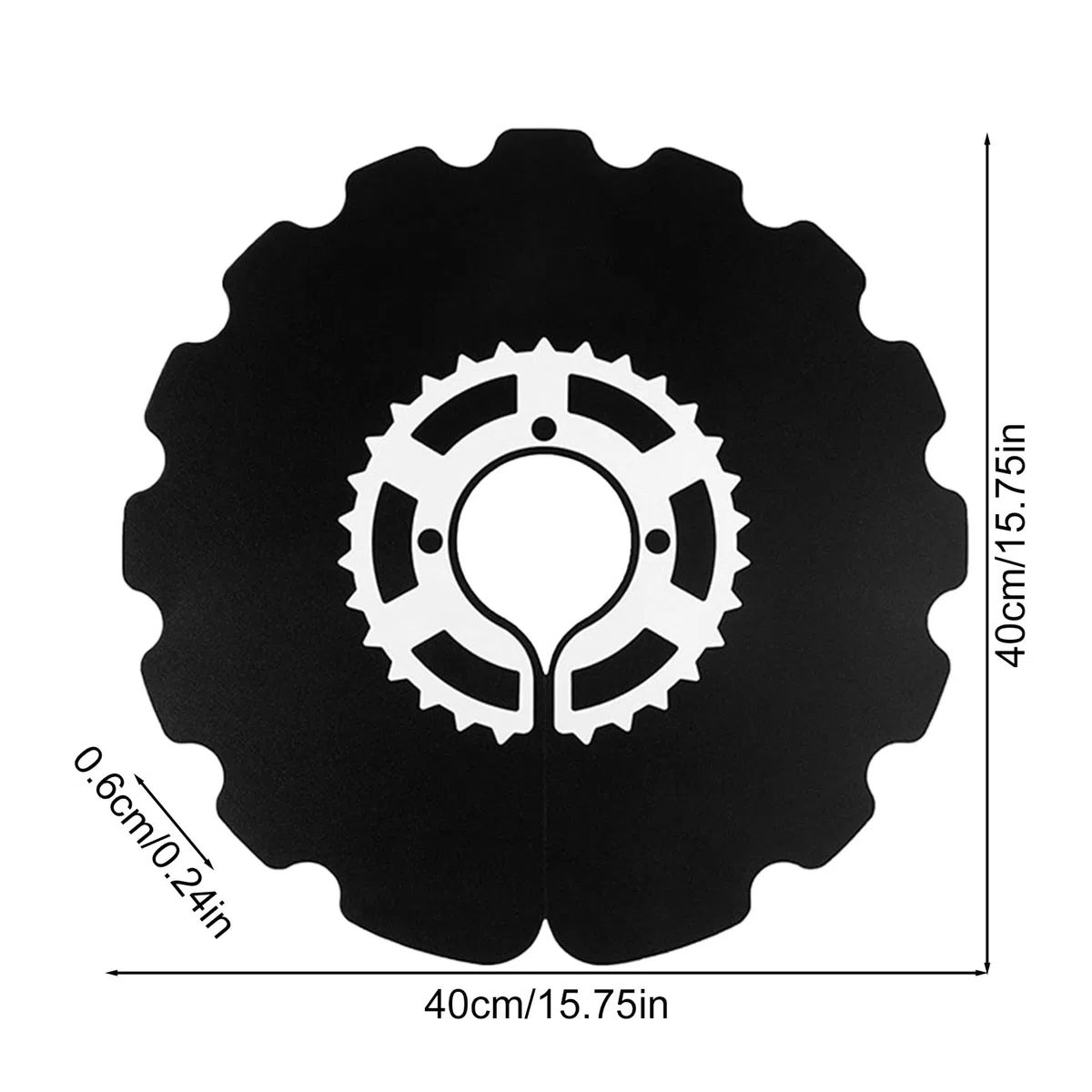 Fundas de freno de disco para bicicletas, cubierta de prevención de manchas de frenos de disco, protector resistente y ligero de repuesto para actividades al aire libre para adolescentes y