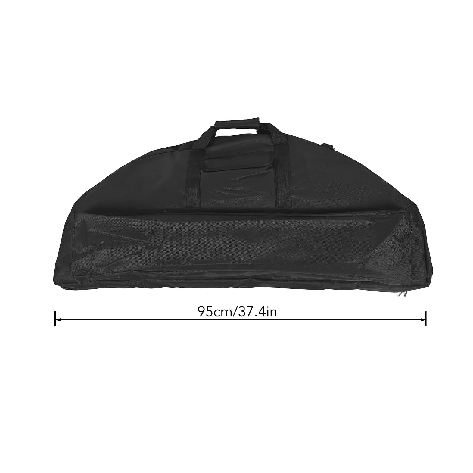 Bolsa para Arco Compuesto, Bolsa De Transporte para Arco De Lona De 95cm/37,4 Pulgadas, Funda para Arco Ligera con Correas Ajustables Y Bolsillo para Flechas