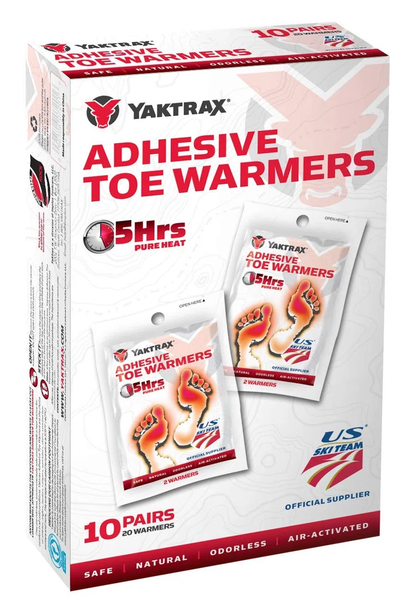 Balega Yaktrax Calienta Pies Desechables Pack de 10 – Calor Duradero para Pies&Dedos, Ligeros, Portátiles, Seguros, Sin Olor, Actividades al Aire Libre, Excursiones, Invierno