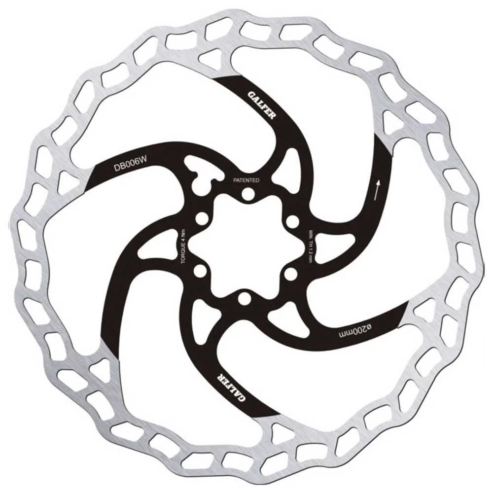 Galfer Disco de Freno Wave Ø200x2.0 mm para Bicicleta – MTB