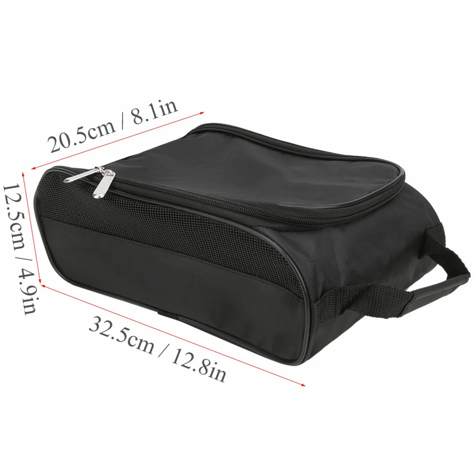 Bolsa de Zapatos de Golf, Gran Capacidad portátil Bolsa para Calzado Nylon Duradero Transpirable for golfistas viajeros y Deportistas en Clubes Viajes Diarios