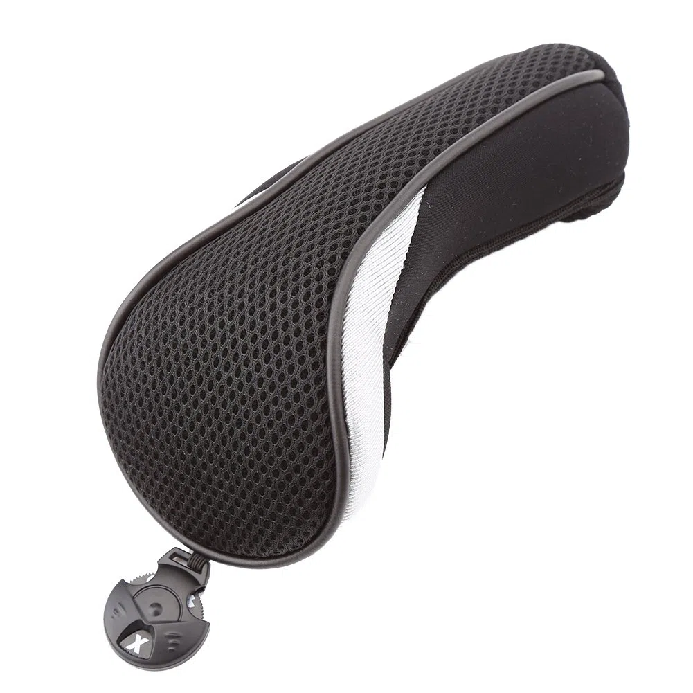 Cubierta para la Cabeza del Club de Golf, Malla Fundas Con Cubierta Híbrida UT Putter (Negro)