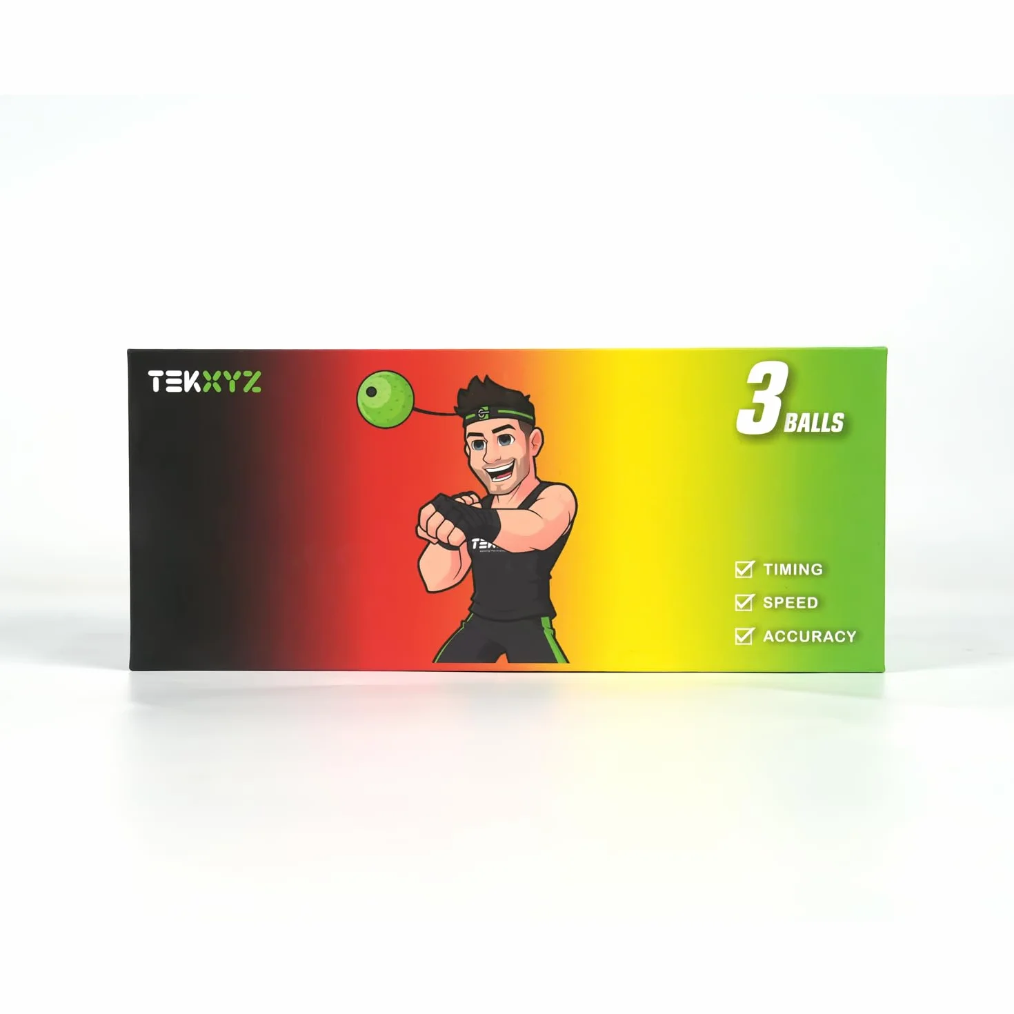 TEKXYZ Pelota De Reflejos De Boxeo Desafiador BRG Boxing Reflex Ball Challenger BRG