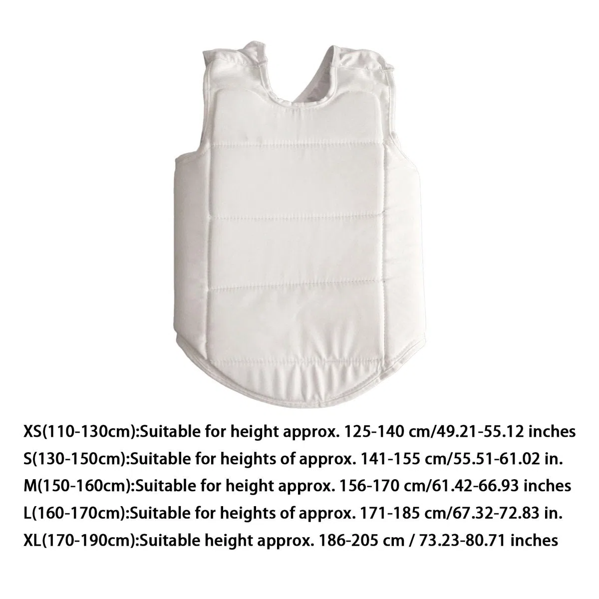 Amagogo Karate Guard Rib Armour, Boxeo Pecho Protección Corporal, Taekwondo Chaleco Protector para Sanda Karate Deportes, Niños y Adultos