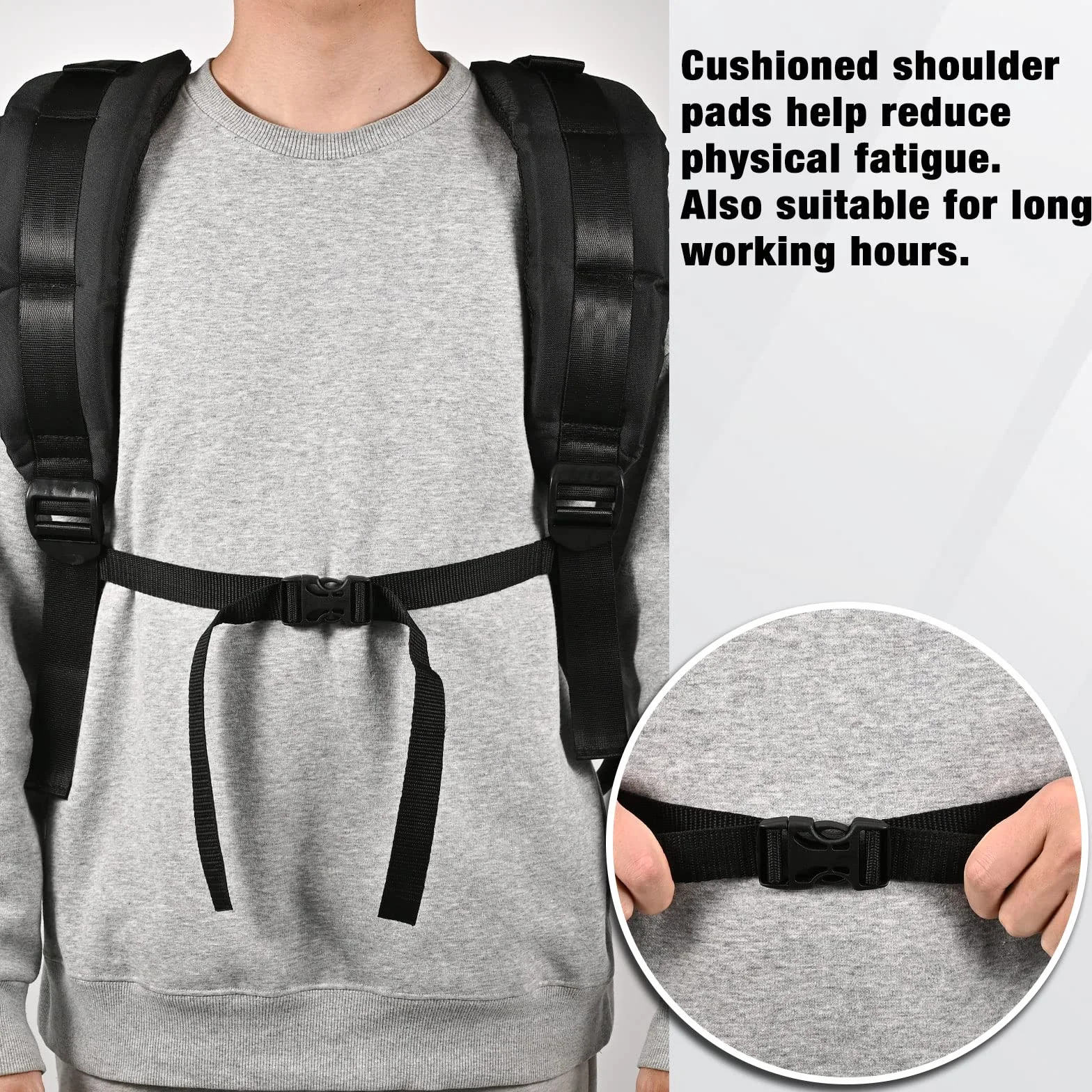 Correas de Repuesto para pulverizador de Mochila, Correas de Hombro con Accesorios e Instrucciones (Idioma español no garantizado)