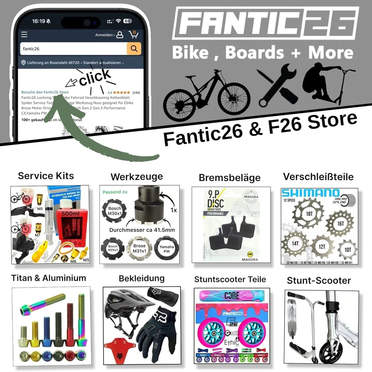 F26 BP-K05S-RX - Pastillas de freno de disco compatibles con Shimano (K03S) para bicicleta MTB Ebike XT SLX XTR Road Gravel 105 Ultegra Dura Ace GRX Disc 2 pares + Bleedblock