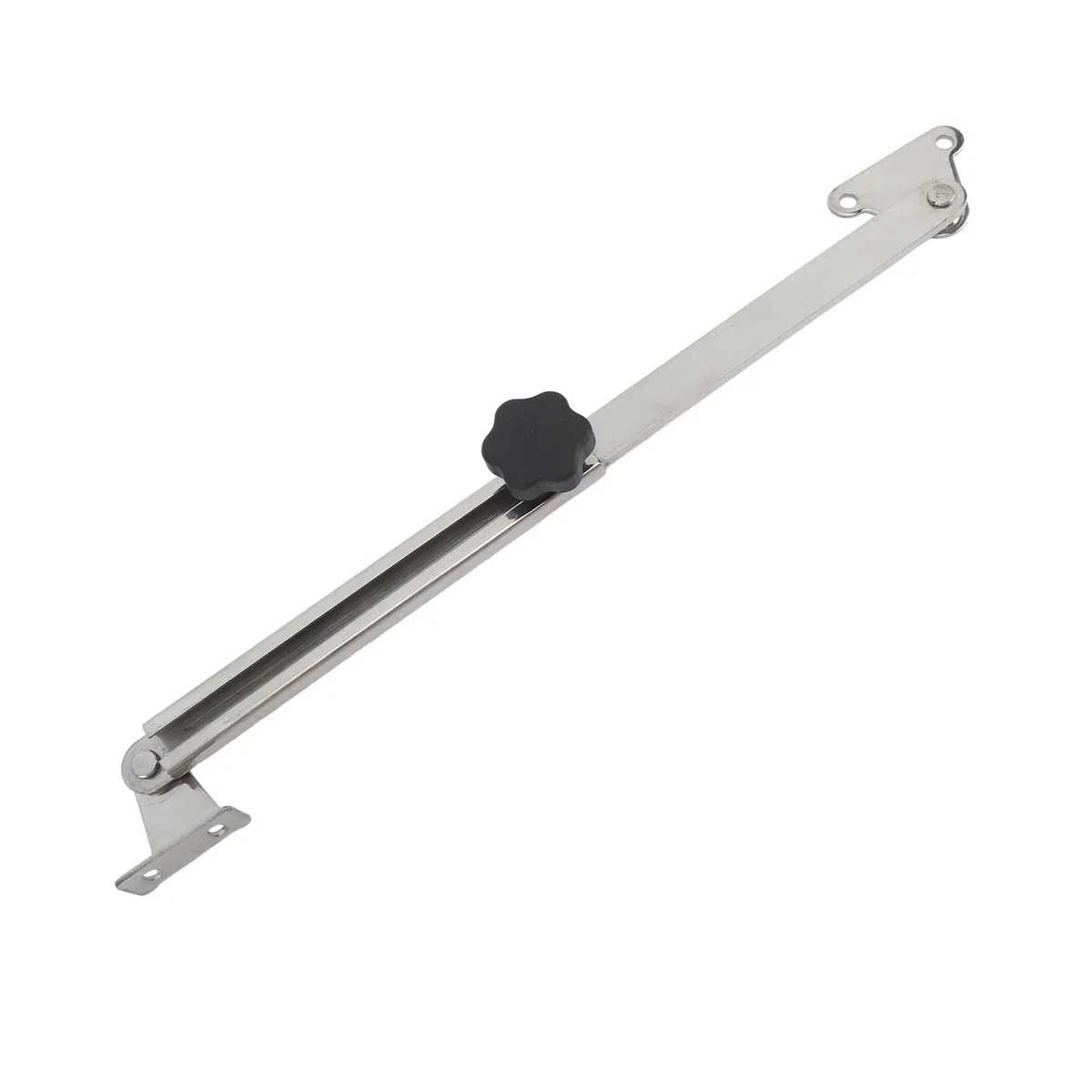 Bnineteenteam Soporte de Tapa de Escotilla para Barcos, Ajustador de Soporte de Tapa de Escotilla Marina, Ajustador de Soporte de Escotilla de Acero Inoxidable Flexible, Retráctil de 6 a 11