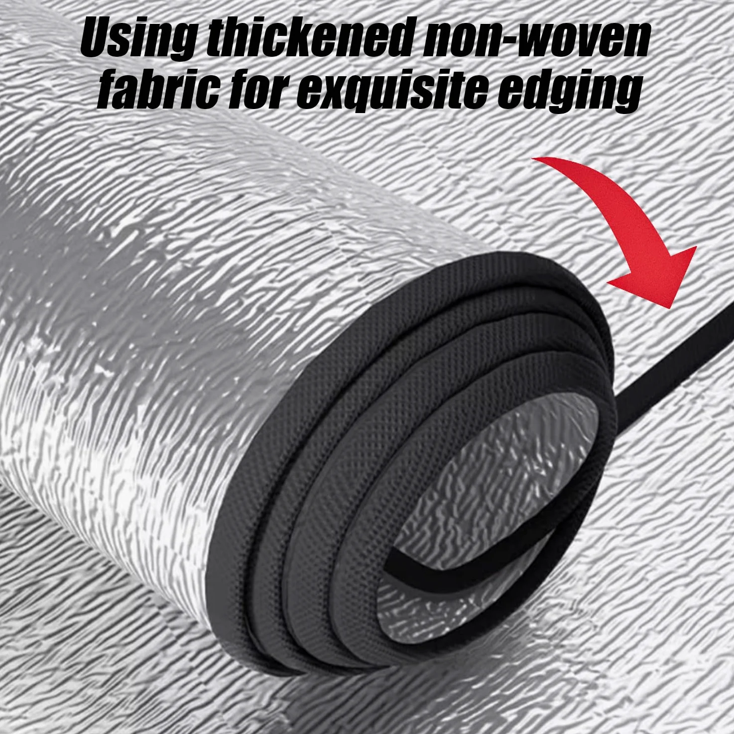 Esterilla Aislante De Aluminio Esterilla Camping 100 x 200 cm Esterilla Aislante De Aluminio Estera De Camping Térmica Aislante,para Exteriores para Camping, Alfombra