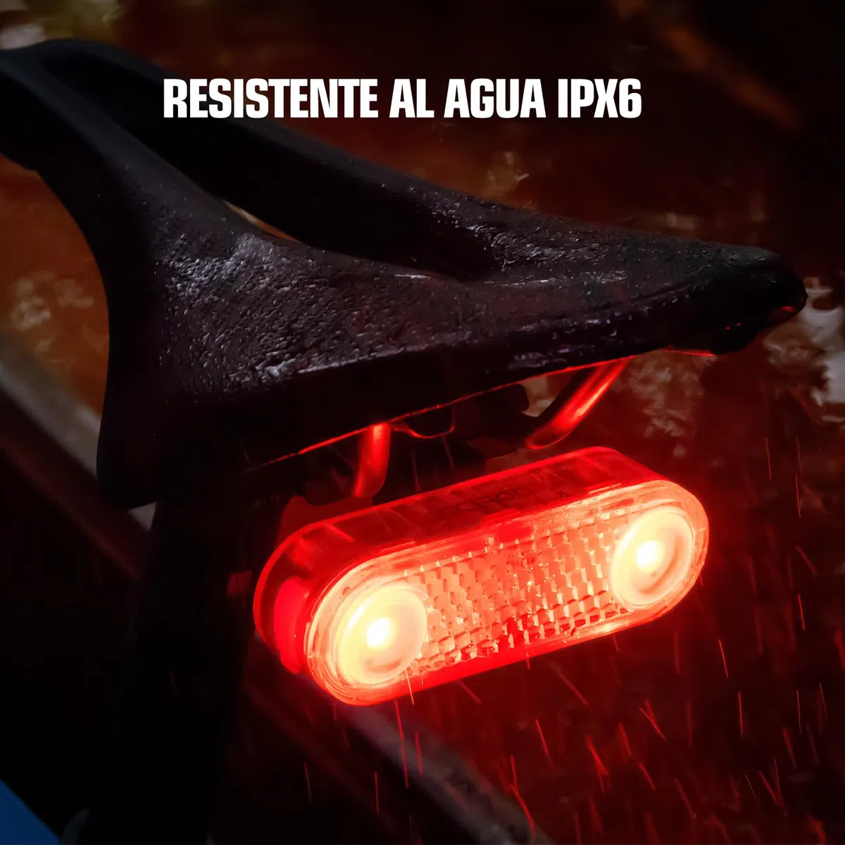 Gaciron W12BR luz Bicicleta Trasera 200 lúmenes,luz Trasera Bicicleta con Sensor de Freno,5 Modos de Brillo,luz Trasera Bicicleta Potente led,Resistente al Agua IPX6,Luz Bicicleta Inteligente