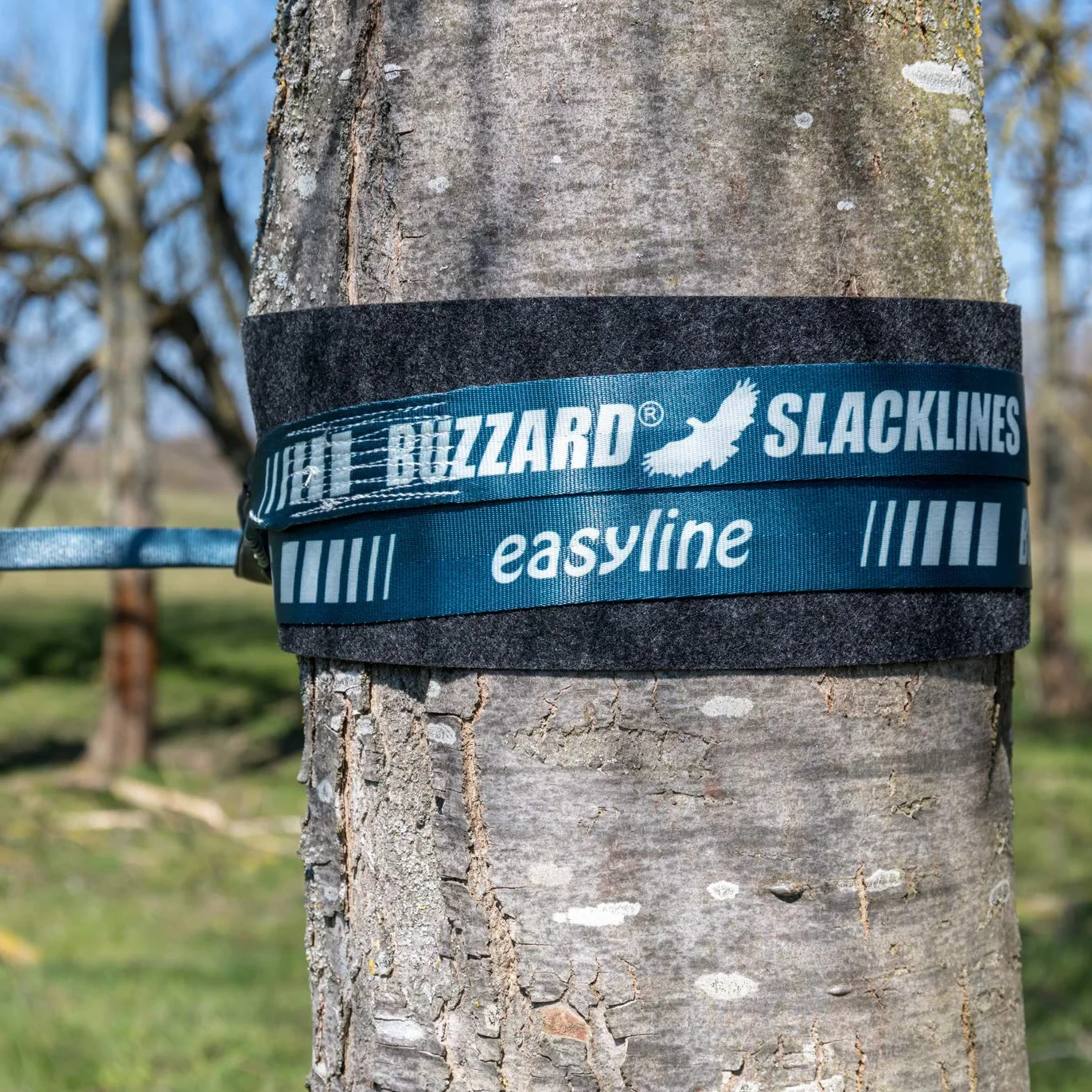 BUZZARD easyline - Allround Kits de Slackline por principantes