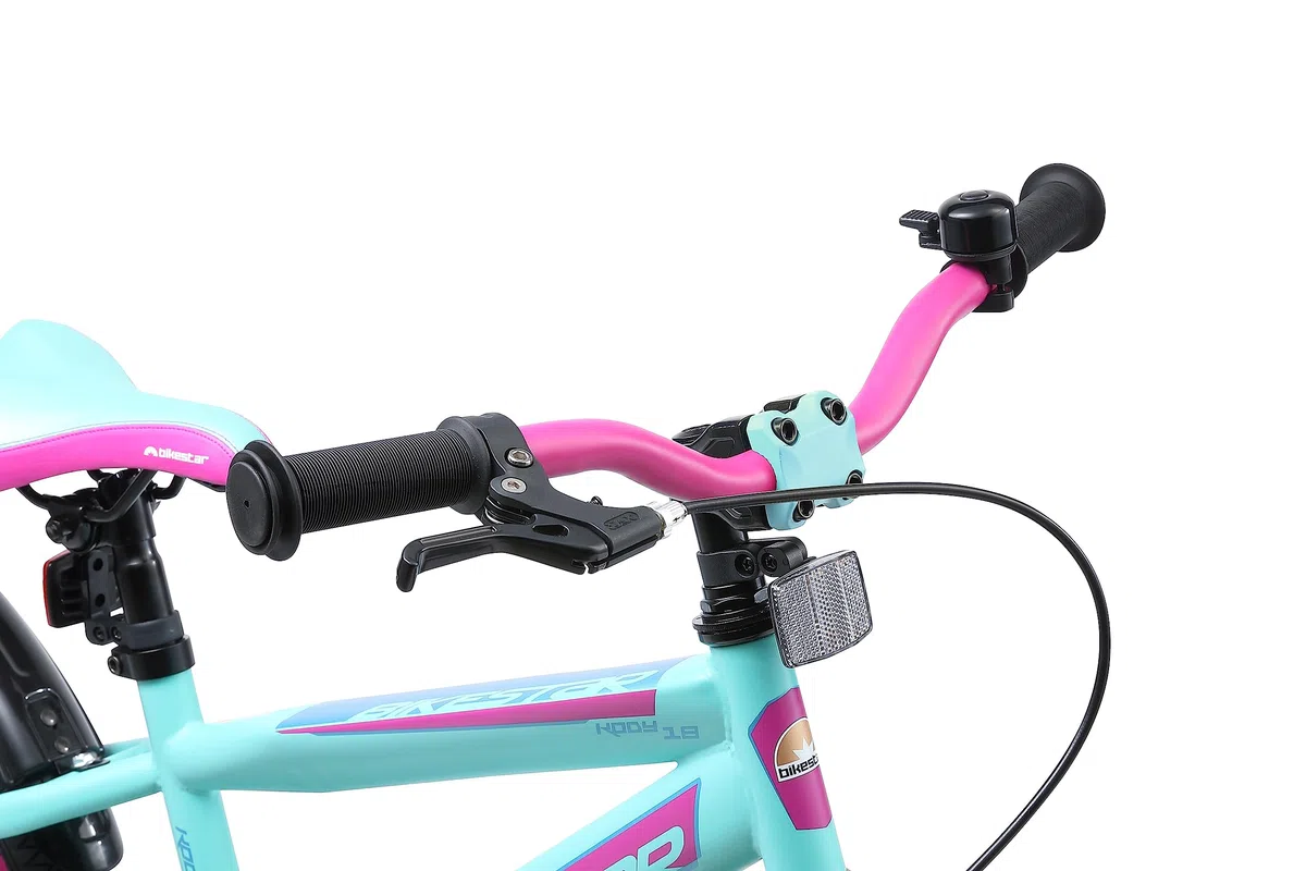 BIKESTAR Bicicleta Infantil para niños y niñas a Partir de 5 años | Bici de montaña 18 Pulgadas con Frenos | 18" Edición Mountainbike