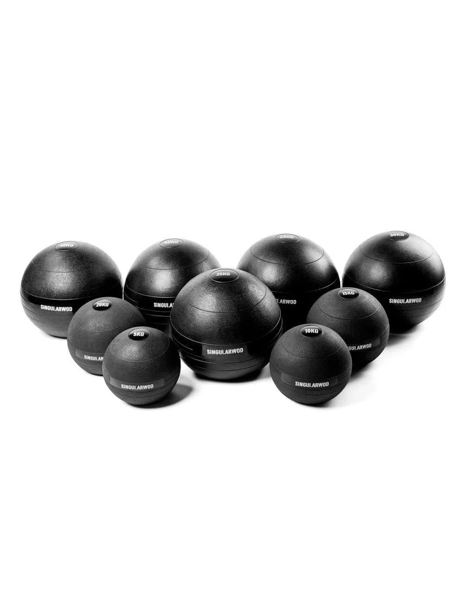 SINGULARWOD Slam Ball Balón Medicinal Cross Training. Balón de Crossfit con Peso. Slamball, Balón Funcional para Entrenamiento Funcional de Crossfit o Gym en casa