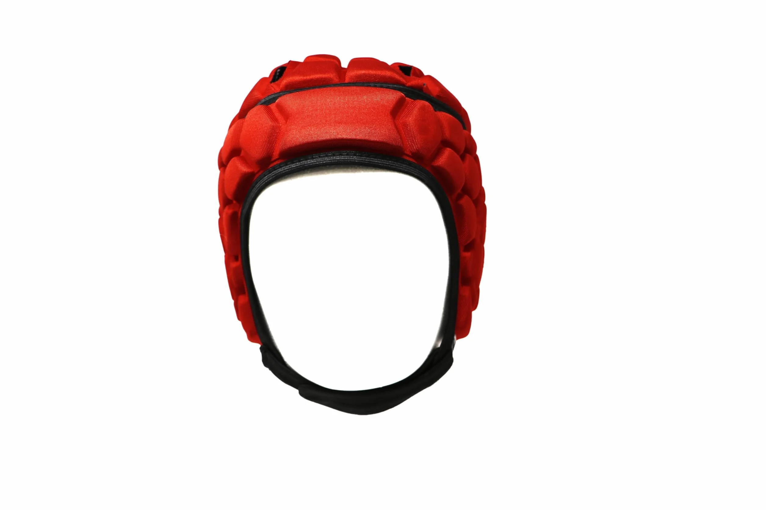 Heat Pro - Protector de Cabeza para Casco de Rugby de competición, Color Rojo