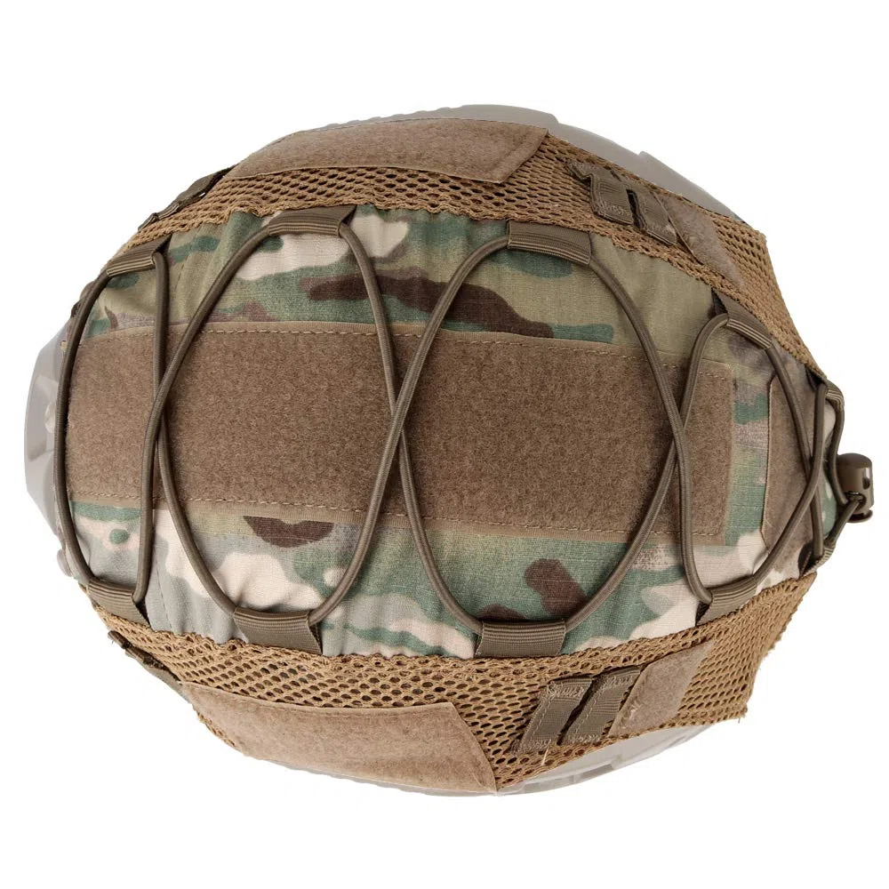 ATAIRSOFT Táctico Airsoft Paintball Casco Militar de Caza Cubierta de Tela de Nylon para Cascos rápidos BJ/PJ/MH