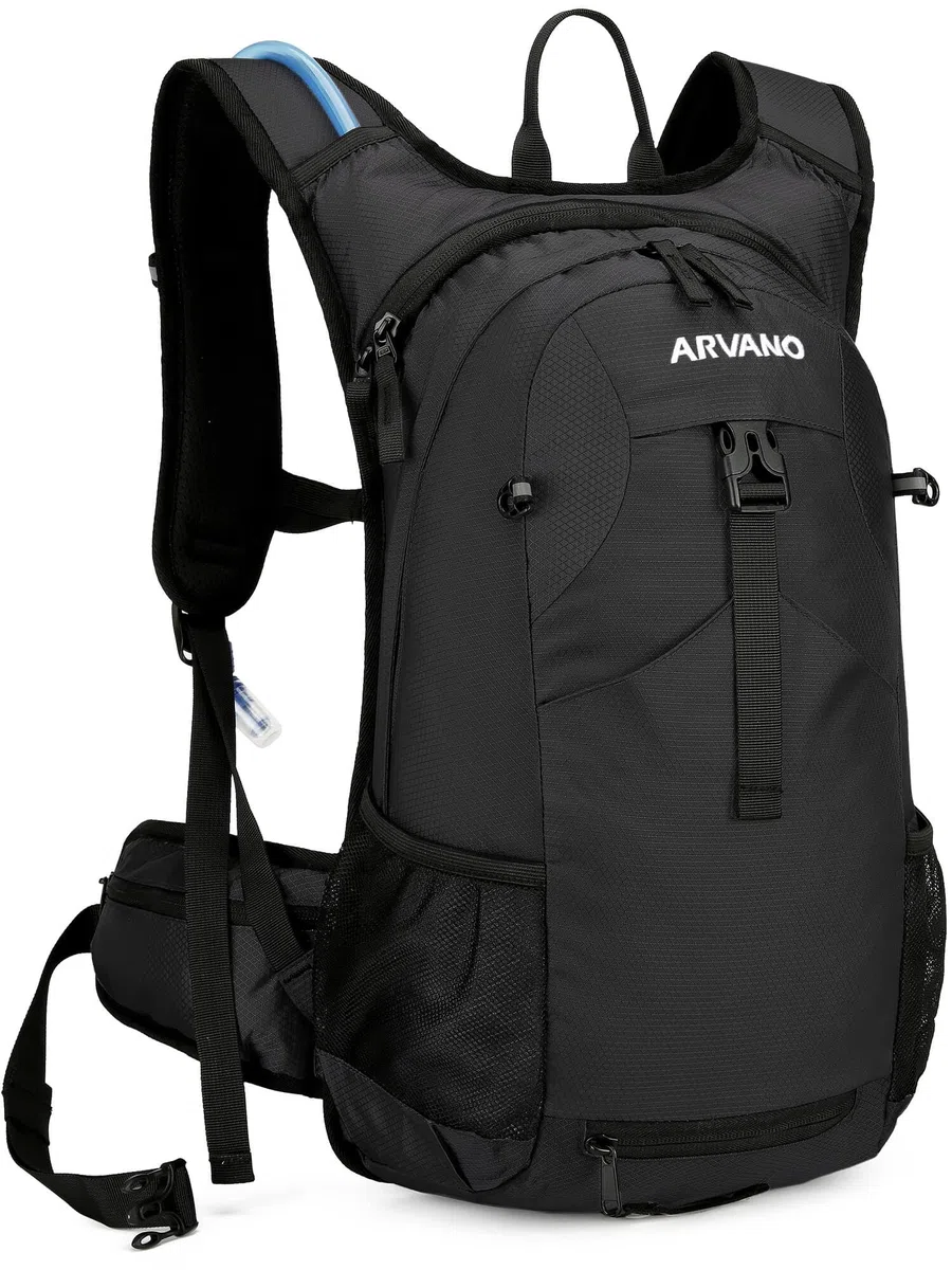 Mochila de hidratación con Bolsa de Agua 2L, Mochila vejiga de Agua térmico para Bicicleta Montaña, Ciclismo, Esquí, Senderismo, Ligero Bolsa de Deportes