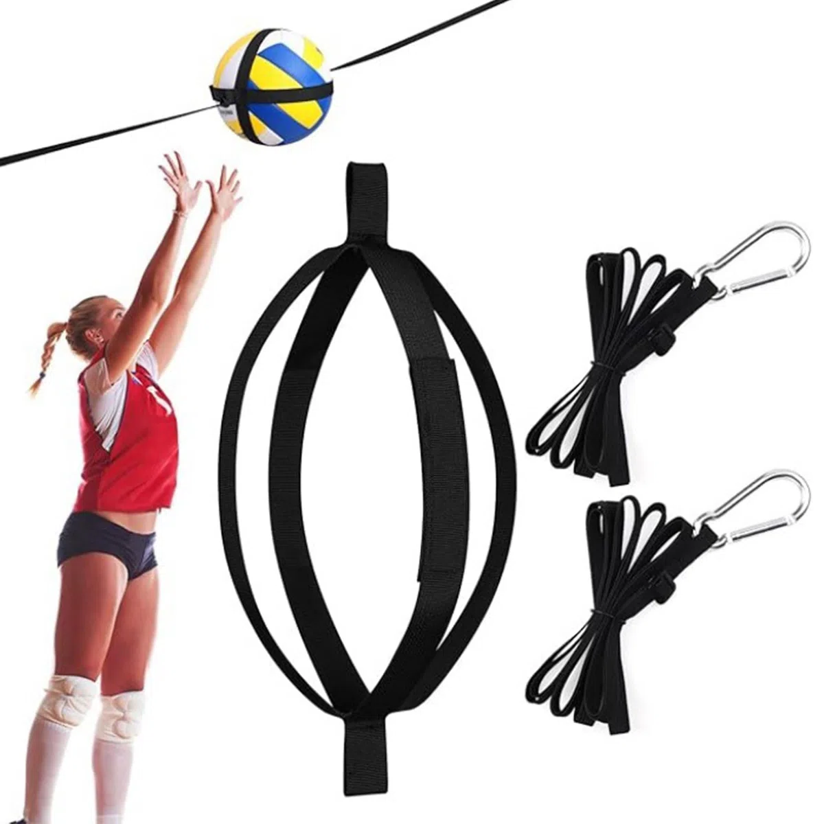 Entrenador de Picos de Voleibol Ajustable Entrenador de Pinchos de Voleibol Entrenador de ataqueEquipo de Entrenamiento