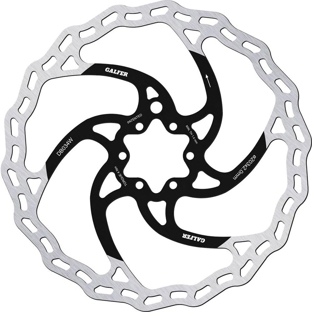 Galfer Disco de Freno Wave Ø203x2.0 mm para Bicicleta – MTB y E-BIKE