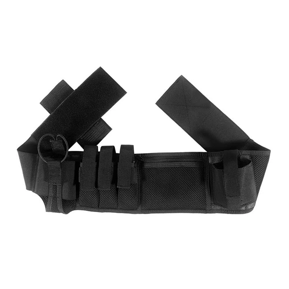 Funda de Banda Abdominal, Funda Ajustable para cinturón de Pistola, Funda de Pistola de ocultación Profunda con diseño Multibolsillos para Hombres y Mujeres
