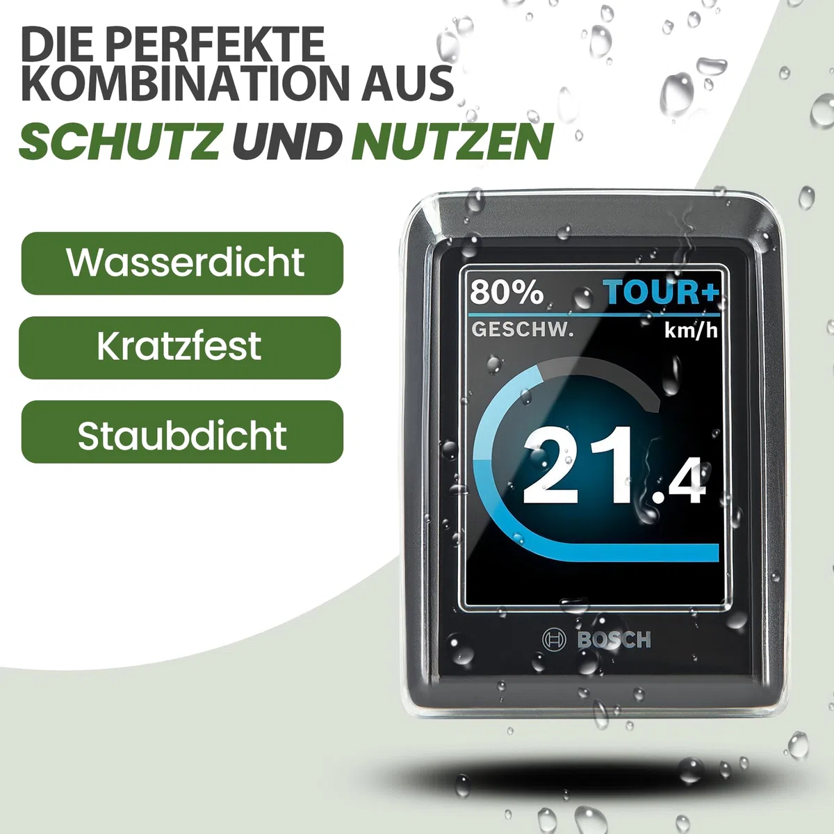 Petellow Juego de fundas protectoras adecuadas para Bosch Kiox 300 y Bosch LED unidad de control remoto - BHU3600 y BRC3600 Funda protectora protectora de protección contra arañazos y golpes-42-N-300