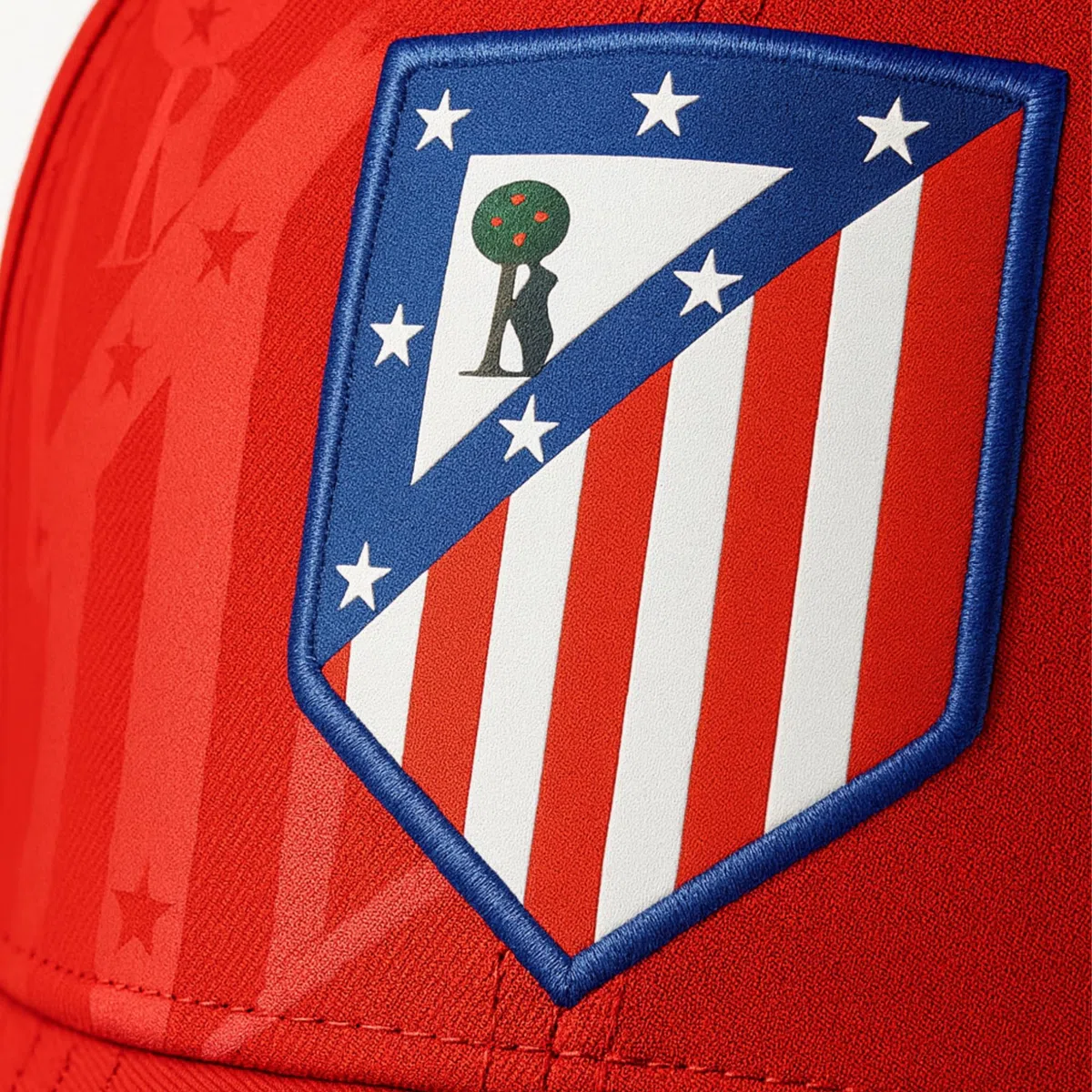 Atlético de Madrid - Gorra Oficial Personalizable | Color Rojo | Bordado a Mano o DTF | Ajuste Cómodo | Diseño Exclusivo | Ideal para Fans y Regalo