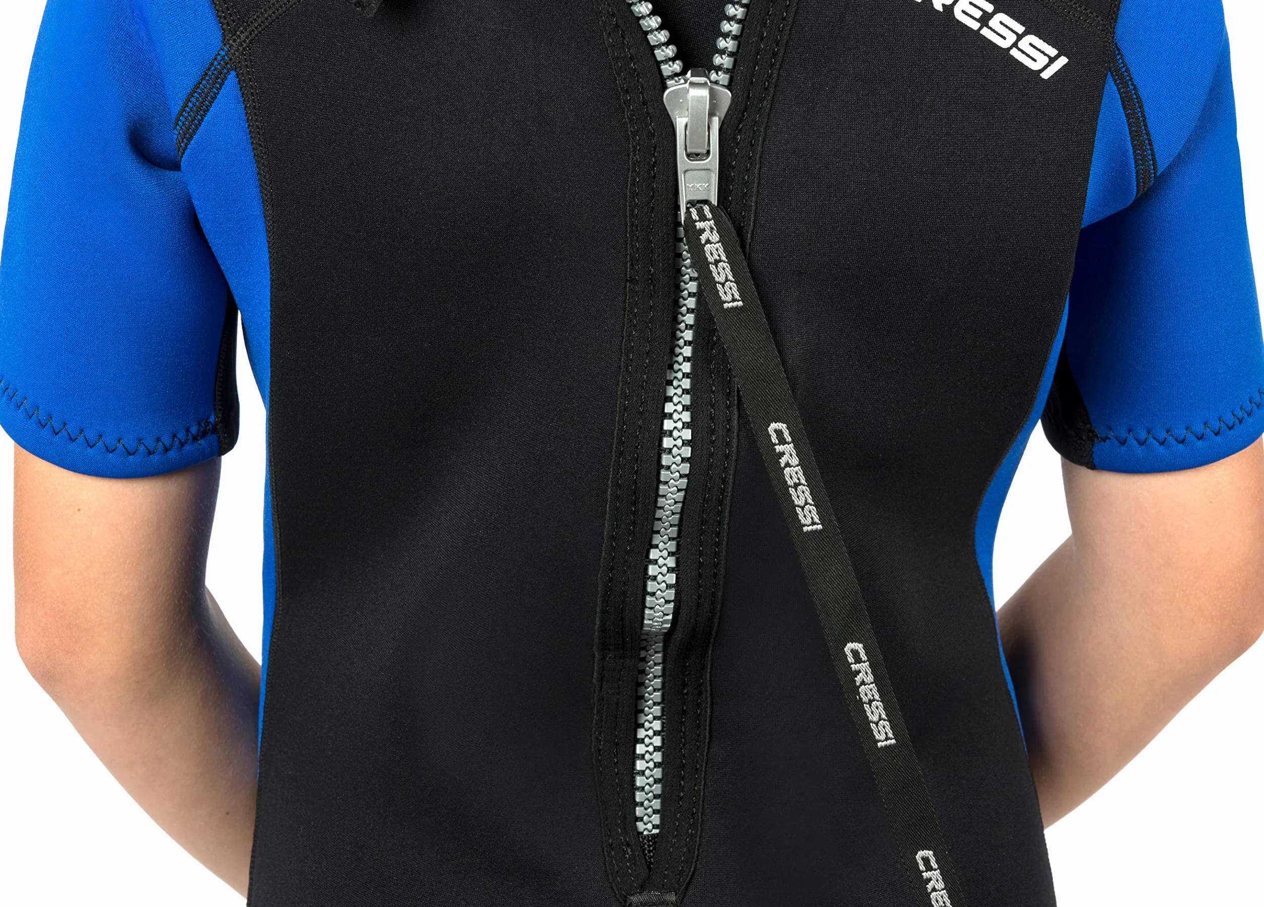 Cressi Med X Jr Wetsuit 2.5mm - Traje Corto Júnior para Snorkel y Buceo en Aguas Templadas