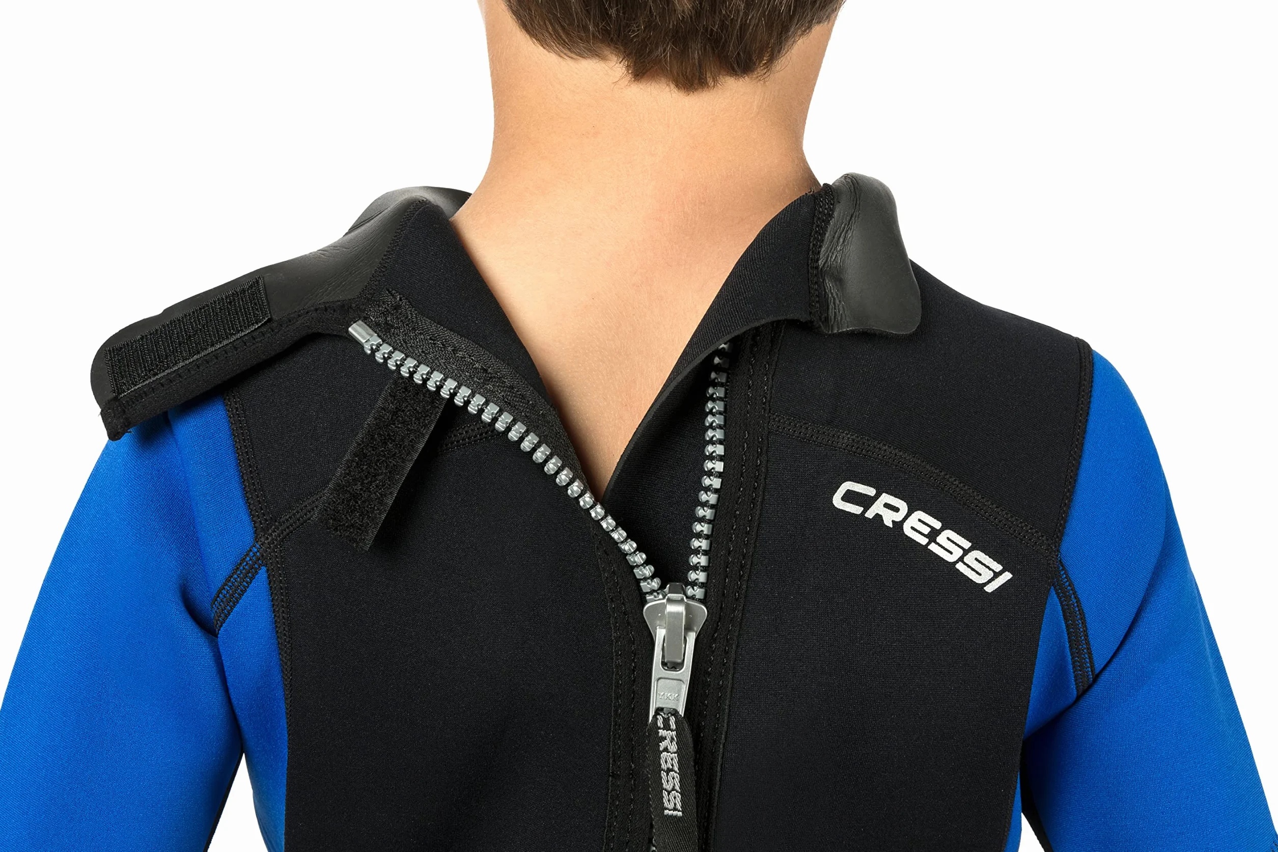 Cressi Med X Jr Wetsuit 2.5mm - Traje Corto Júnior para Snorkel y Buceo en Aguas Templadas