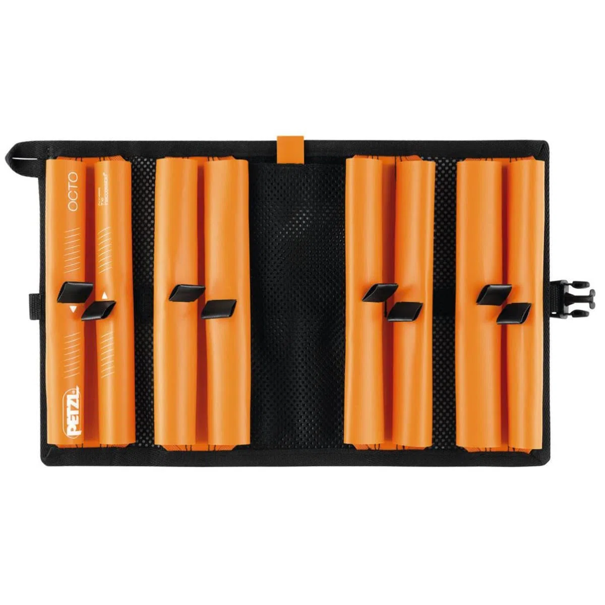 Petzl Octo U010AA00 - Bolsa para Tornillos de Hielo para Proteger y Transportar Tornillos de Hielo Compatible con Tornillos de 9 a 21 cm de Longitud y hasta 18 mm de diámetro