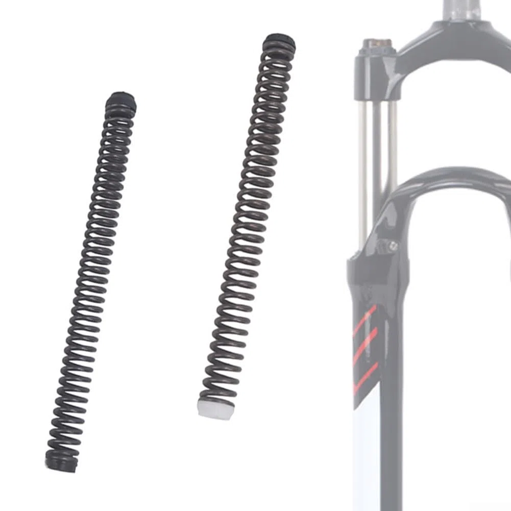 Muelle helicoidal fiable para amortiguador de horquilla delantera de bicicleta, apto para bicicletas (C-27 mm)