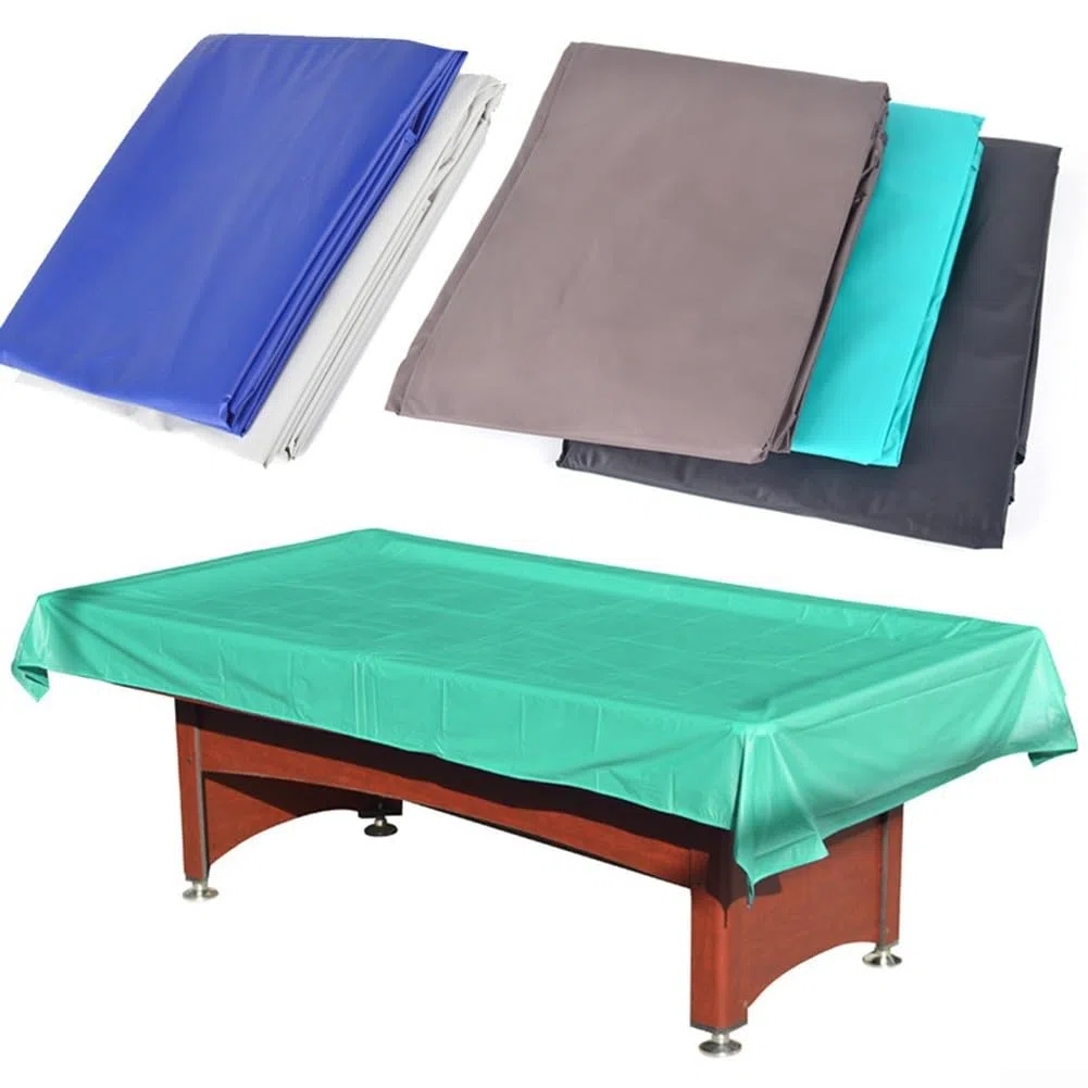 Cubierta de mesa de billar al aire libre con características impermeables para todas las estaciones (276 x 169 cm, verde)