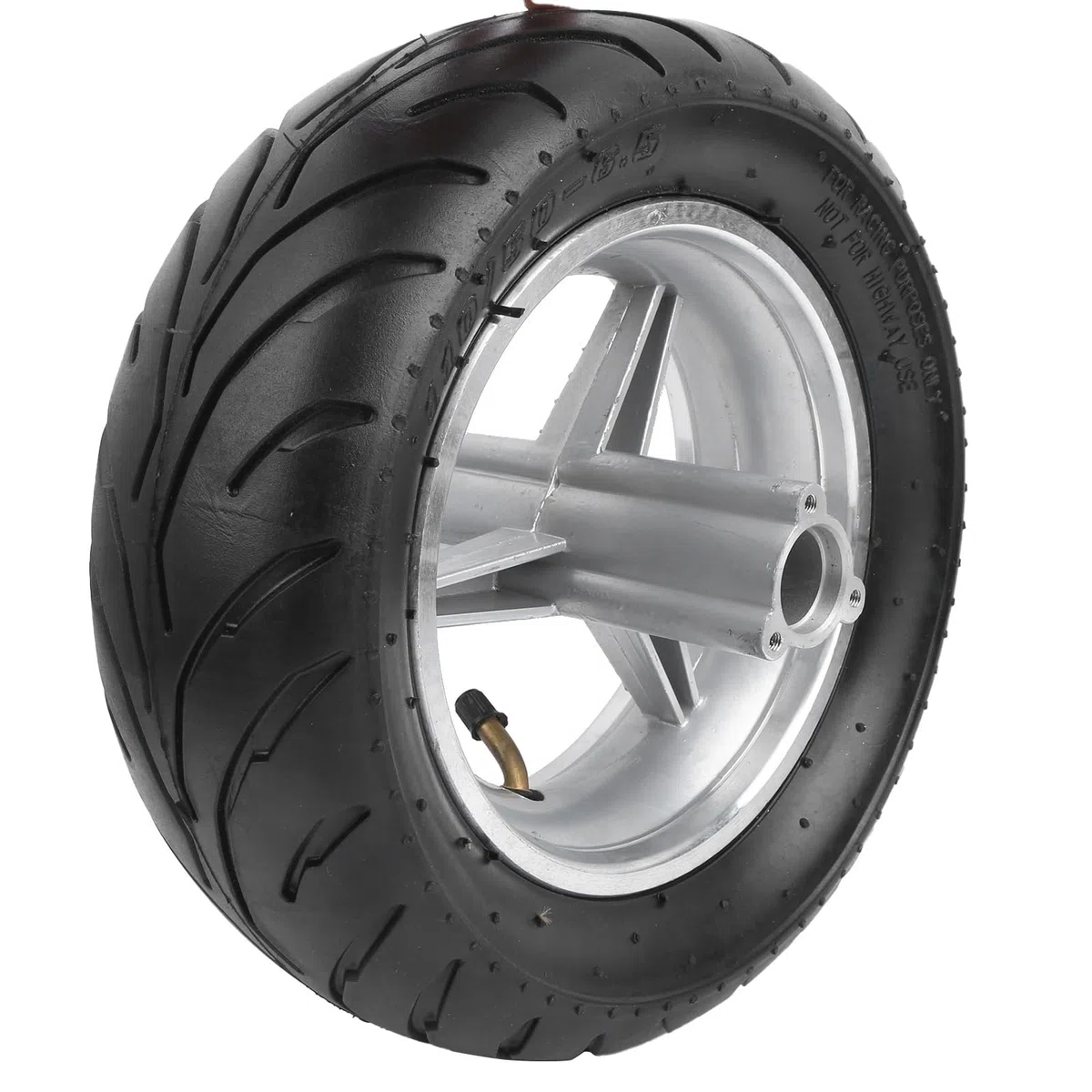 Neumático Trasero para Pocket Bike con Llanta Antideslizante - Reemplazo de Alto Rendimiento para Motos de 47cc 49cc