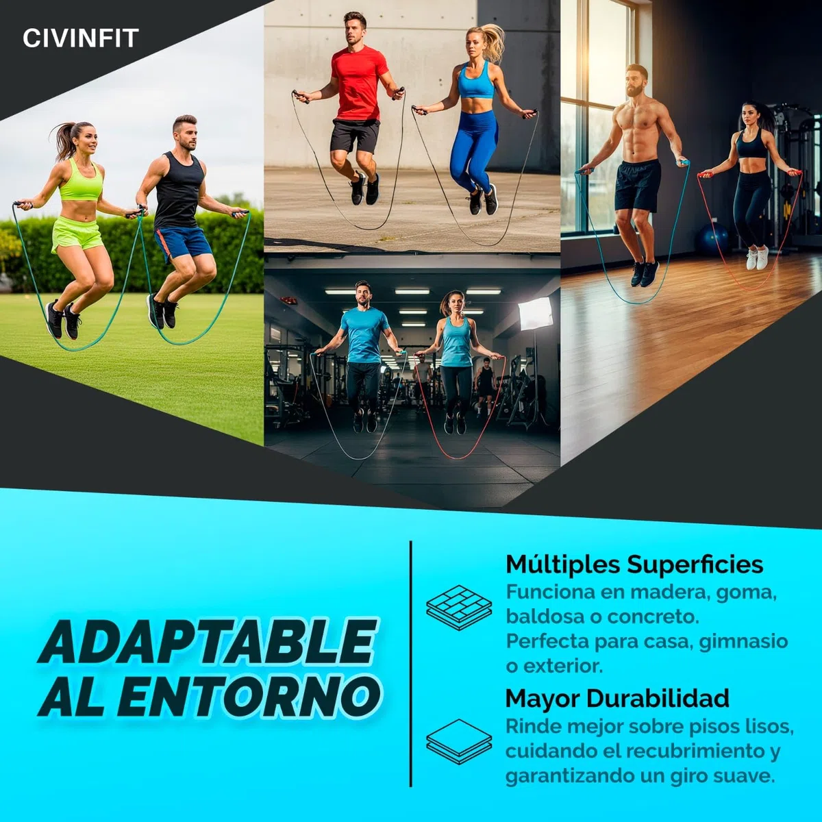 Comba Crossfit Skipping Rope I Cuerda para Saltar Comba Boxeo I Comba Saltar Ligera y Resistente I Comba de saltar Crossfit I Ejercicio en Casa Jump Rope I Cuerda Saltar Doble Rodamiento