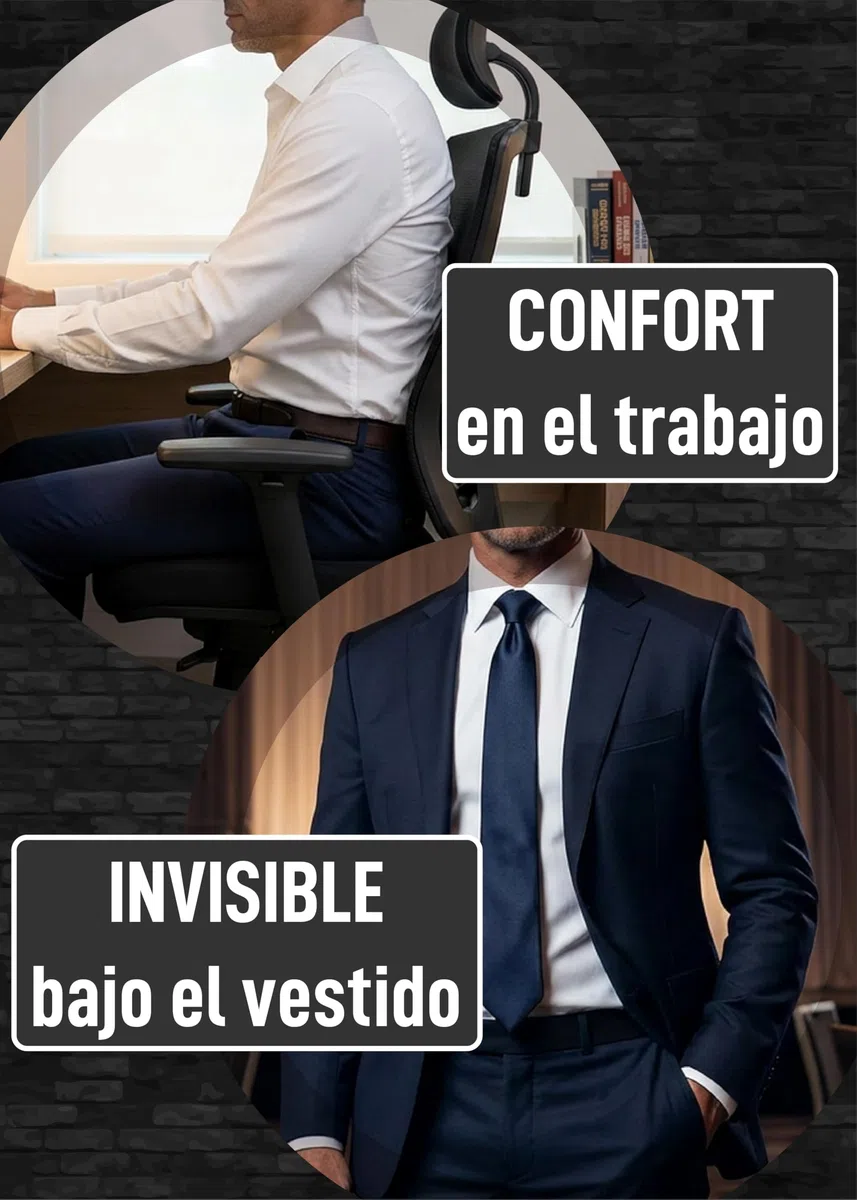 Faja Abdominal Hombre Reductora Modeladora – Microfibra Transpirable Sin Costuras, Faja Reductora Hombre Vientre Plano Efecto Adelgazante, Masaje 3D Invisible – Made in Italy