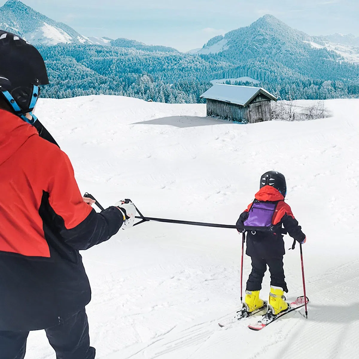 Arnés de entrenamiento de esquí y snowboard para niños, correa de entrenamiento para niños, correa de snowboard para esquiar, entrenador de snowboard, arnés de entrenamiento para niños pequeños,