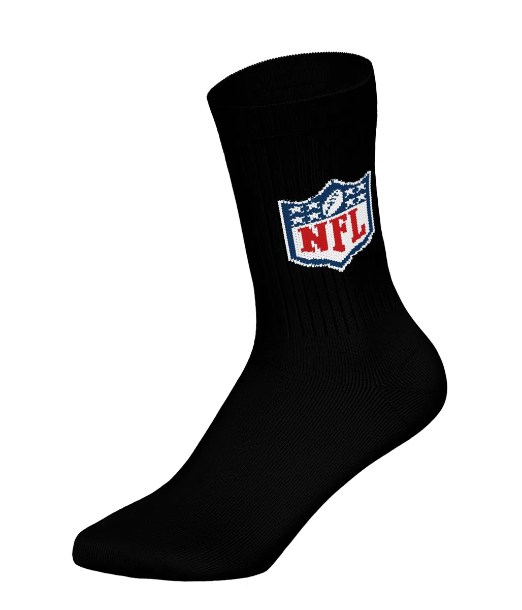 NFL Unisex Shield 6pk Crew Socks Sports socks (pack of 6)