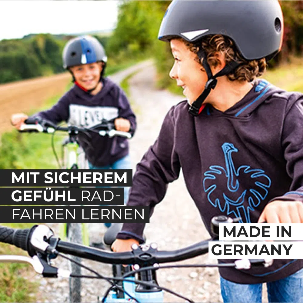 Puky ST 12 | Ruedas estabilizadoras aptas para Bicicletas de 12 Pulgadas para los Modelos Z2 / Steel 12 / Steel Classic 12 / ZL 12 / YOUKE 12 | Ruedas estabilizadoras para niños de Aluminio